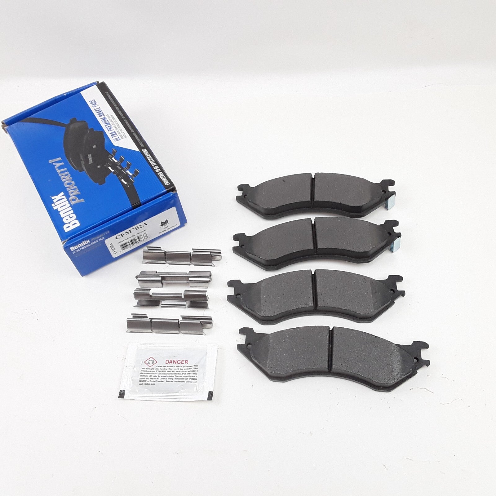 Disc Brake Pad Set-Priority One Semi-Metallic Fits Dodge Ram 1500 2006-2008