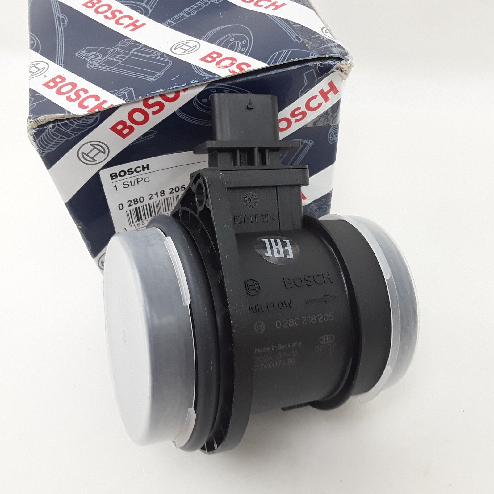 Bosch 0280218205 Mass Air Flow Sensor Fits Mini Cooper Countryman Cooper 2007-11