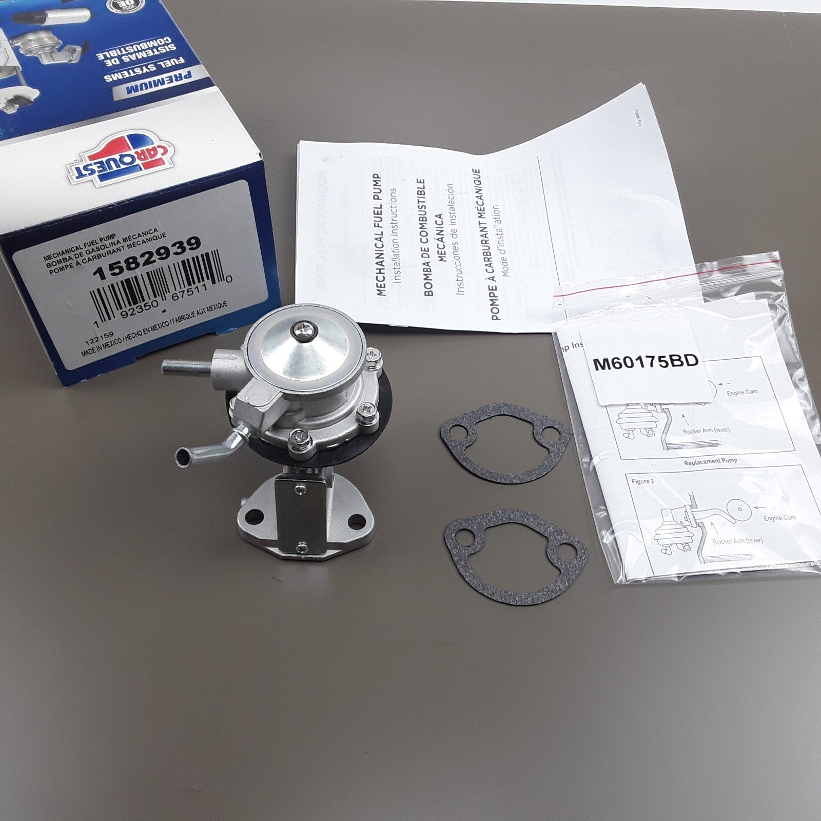 Mechanical Fuel Pump Fits Volkswagen Beetle Karmann Ghia Transporter (1966-1970)