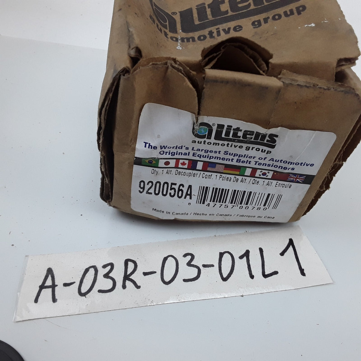 Litens 920056A Alternator Decoupler Pulley Fits Subaru Forester (2014 2015-2018)