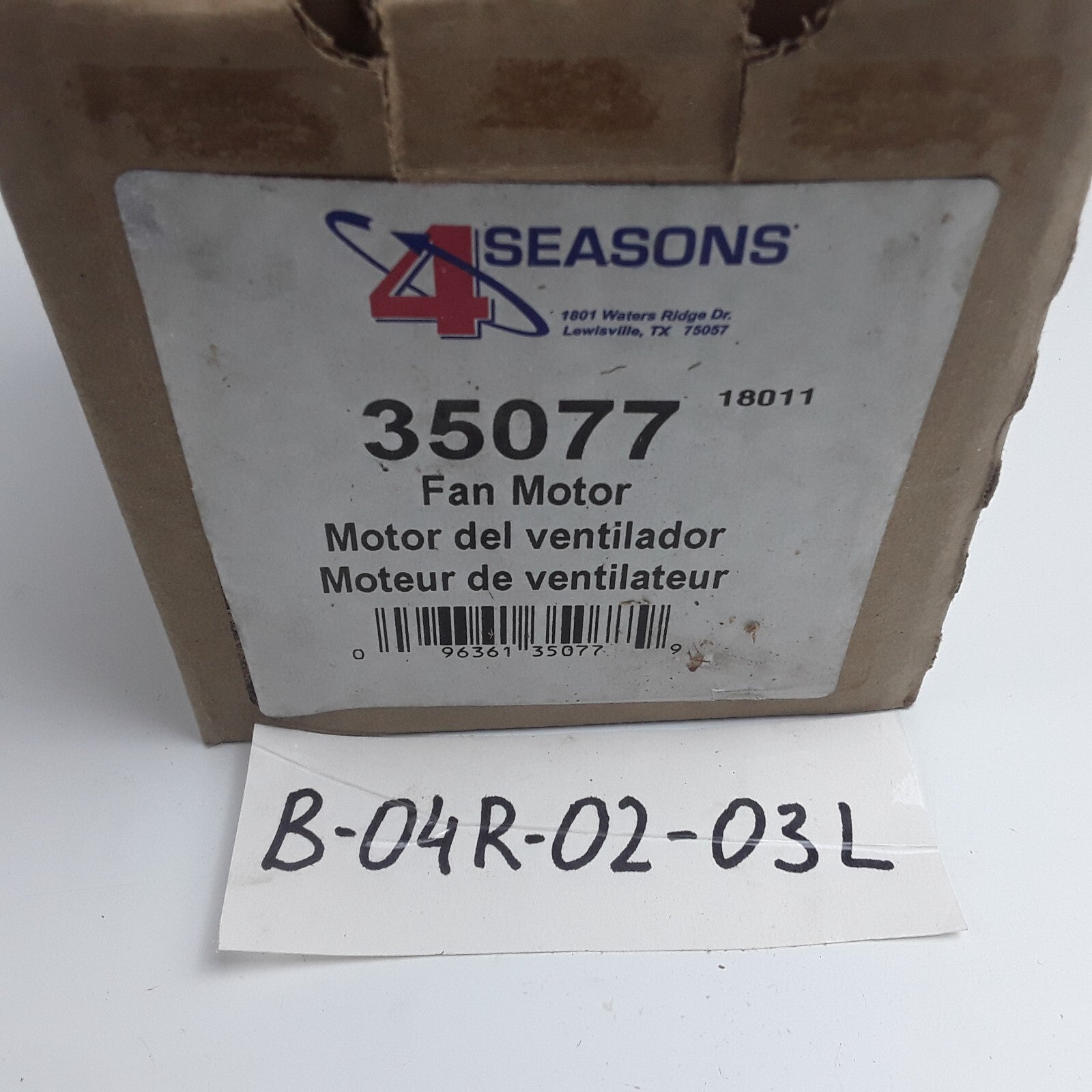 Condenser Fan Motor Fits Dodge Ram 3500 Ram 4000 Ram 1500 Ram 2500 (2002-2003)