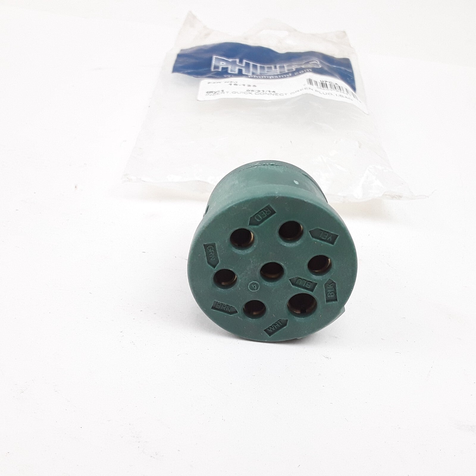 Philips 16-125 QCP Insert Connector Plug - Cartridge, Brass Pin, Easy Connect