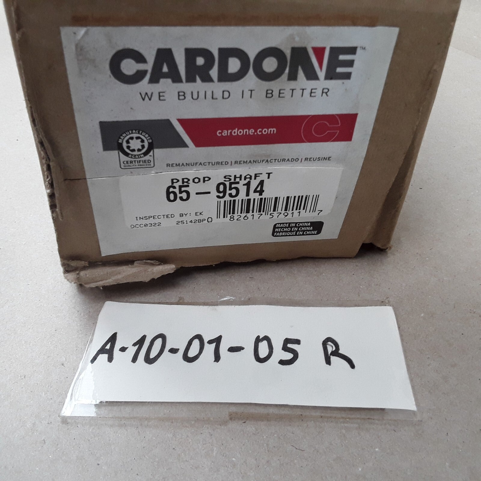 Cardone 65-9514 Front Driveshaft Fits Mitsubishi Raider Dodge Dakota (2001-2007)
