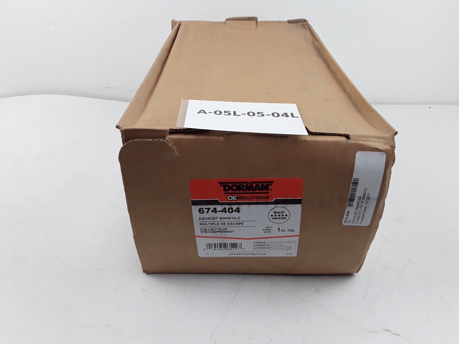 Exhaust Manifold Right For Ford E-150 E250 Econoline Club Wagon F-150 1997 1998 - HotCarParts