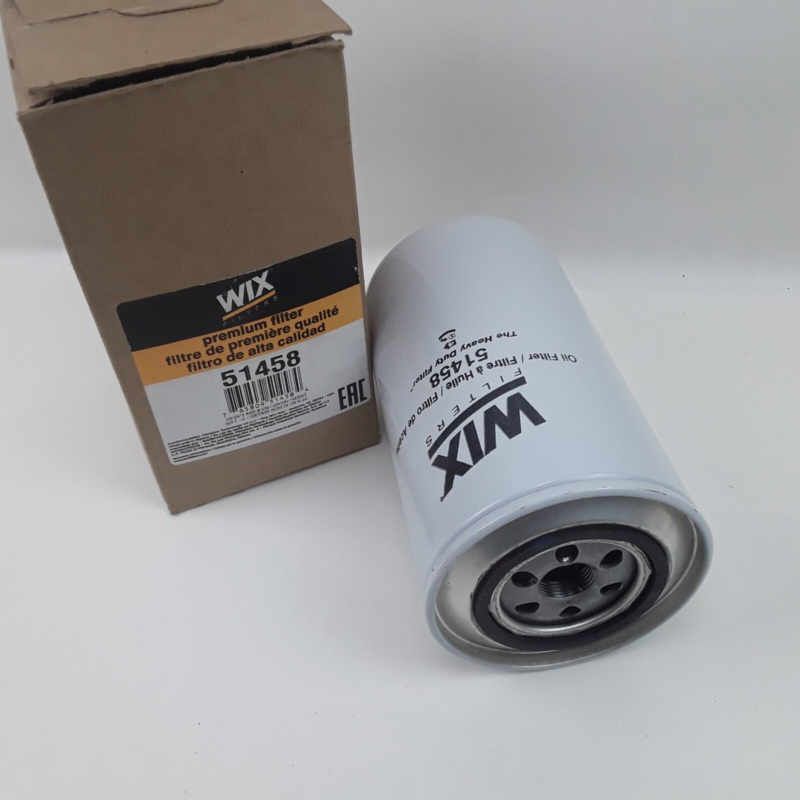 Wix 51458 Heavy Duty High Performance Premium Spin-On Lube Engine Oil Filter