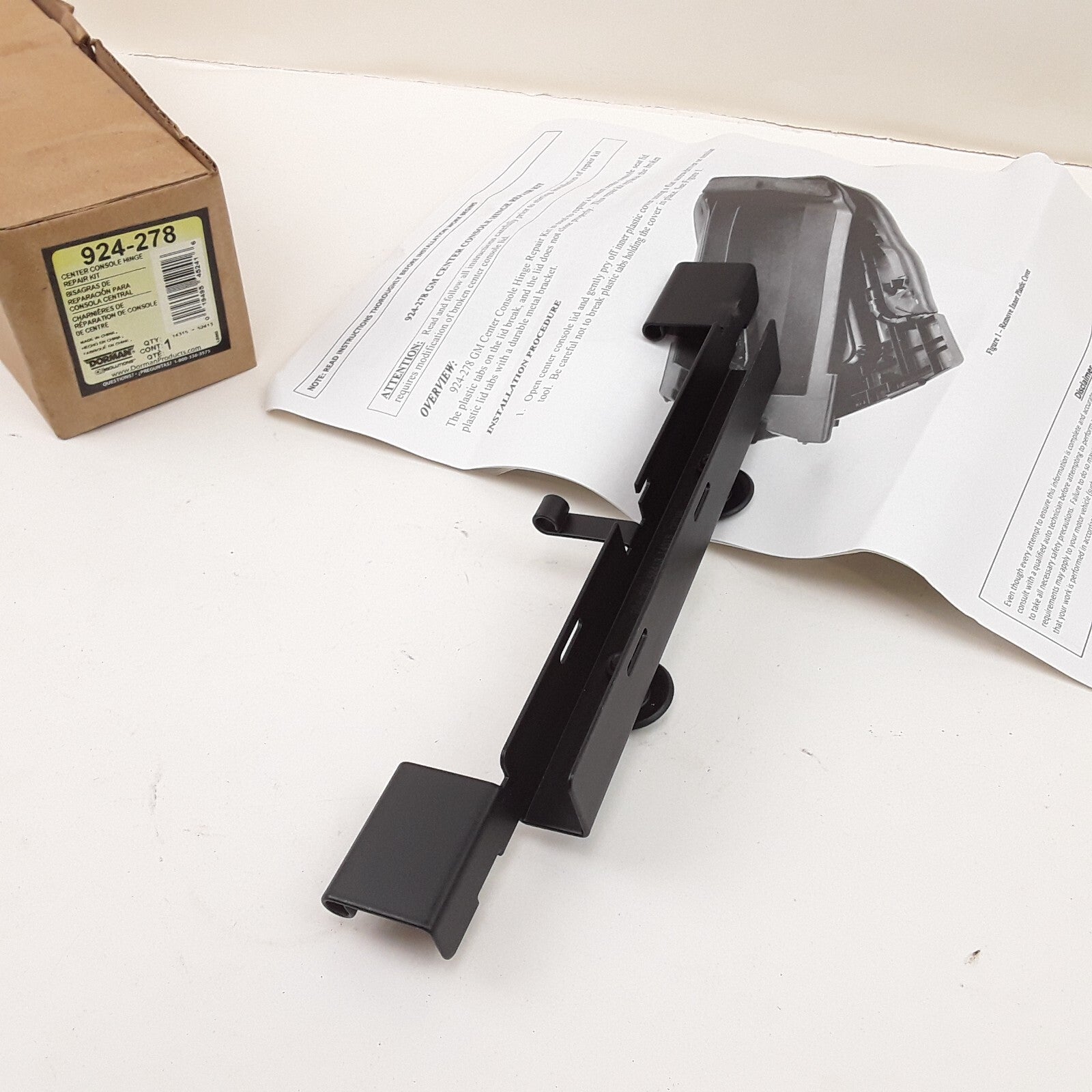 Front Center Console Hinge Repair Kit Fits Cadillac Chevrolet GMC (2001-2007)