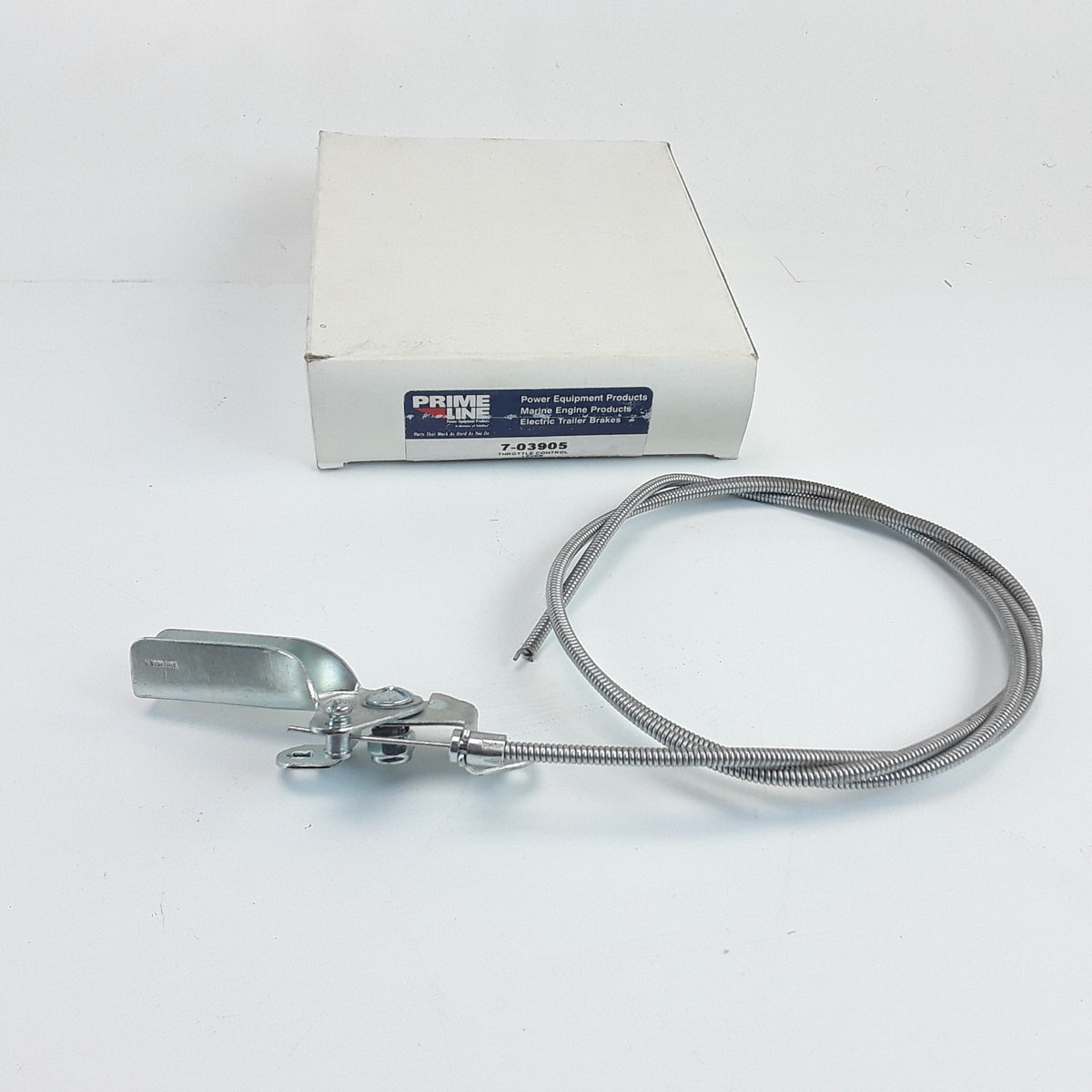 Prime Line 7-03905 Throttle Control Lever Casing Length 54" Wire Length 56-1/2"