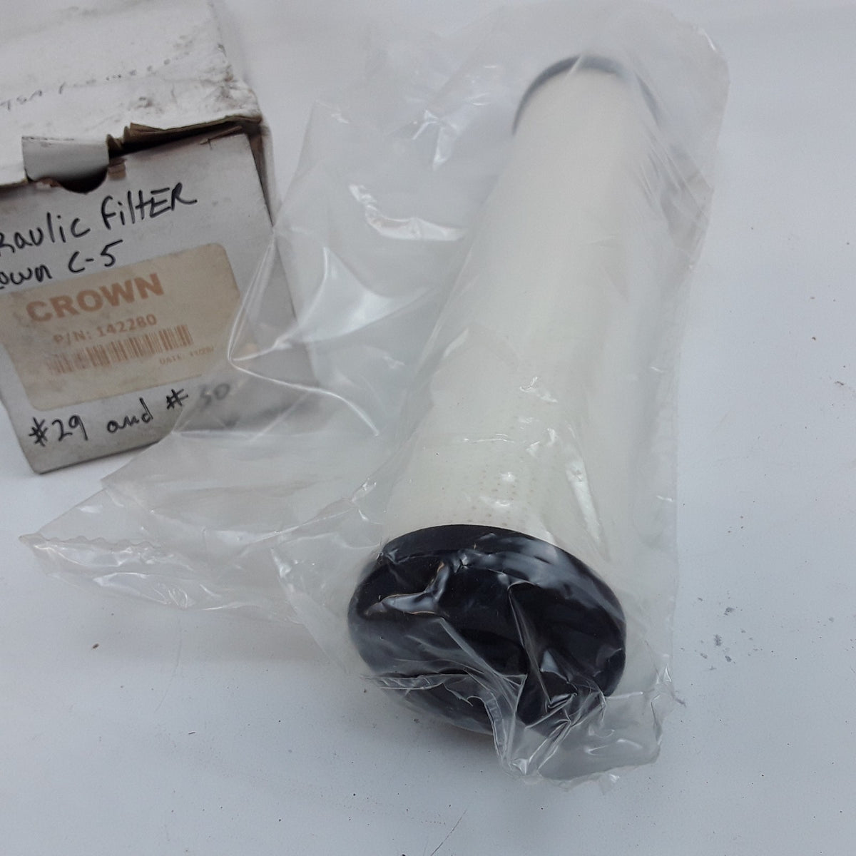 Crown 142280 Hydraulic Filter Element Fits Heavy-Duty Crown C-5 Series Forklifts