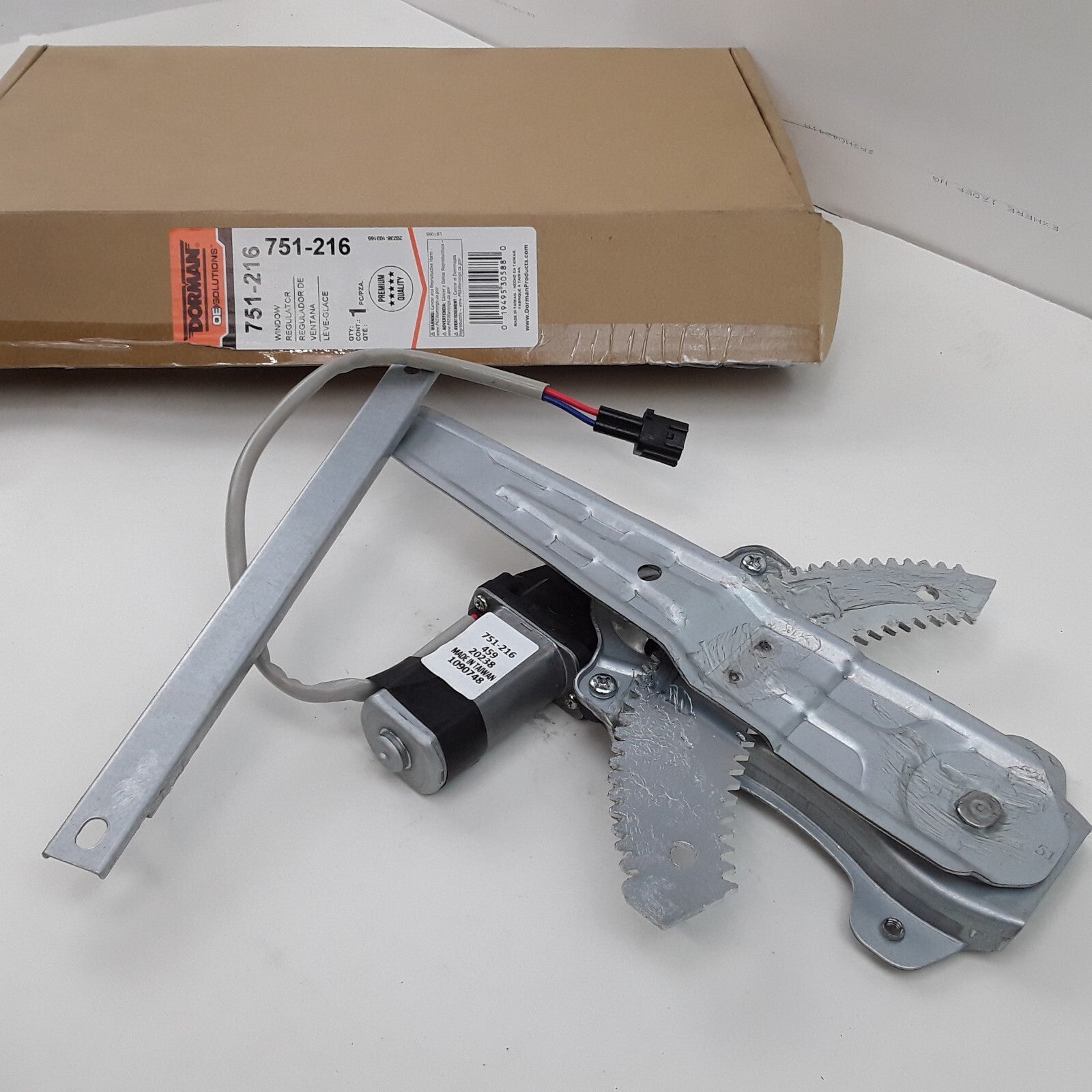 Dorman Rear Left Power Window Regulator & Motor Nissan Versa Tiida (2008-2013)