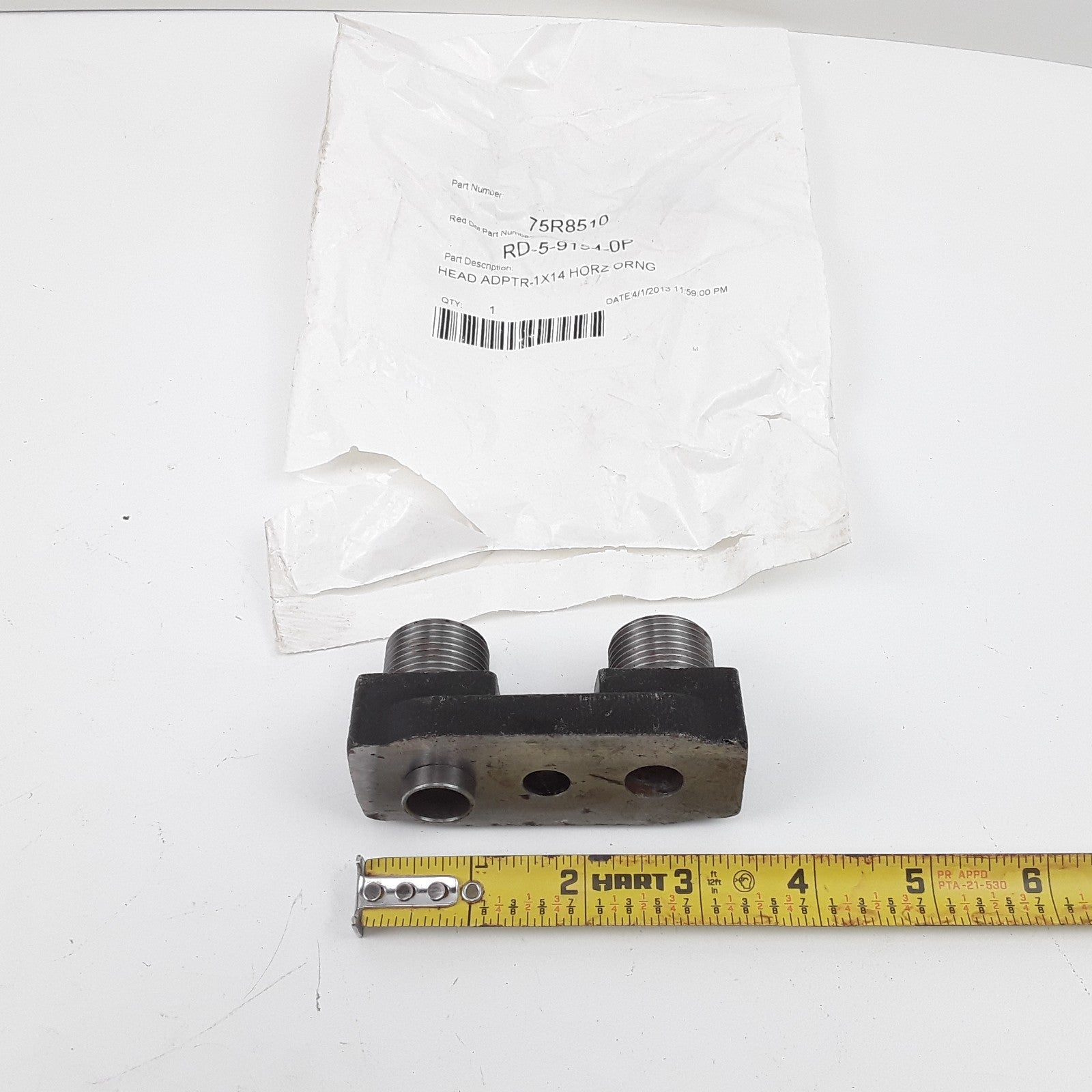 Red Dot 75R8510 Compressor Rear Port Adapter Head Heavy Duty High Performance