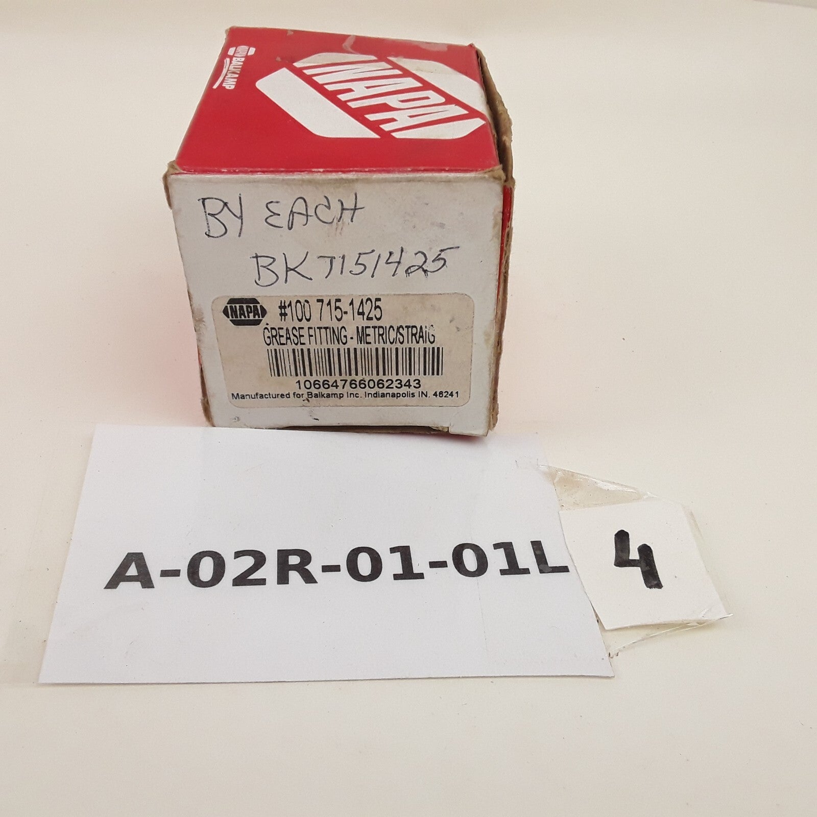 30 pcs Car Truck Napa Balkamp 715-1421 Heavy Duty Grease Fitting-Metric/Straig