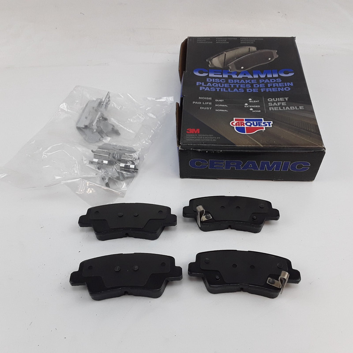 Ceramic Disc Brake Pads Fits Hyundai Accent Azera Kia Rio Amanti Soul 2007-2013