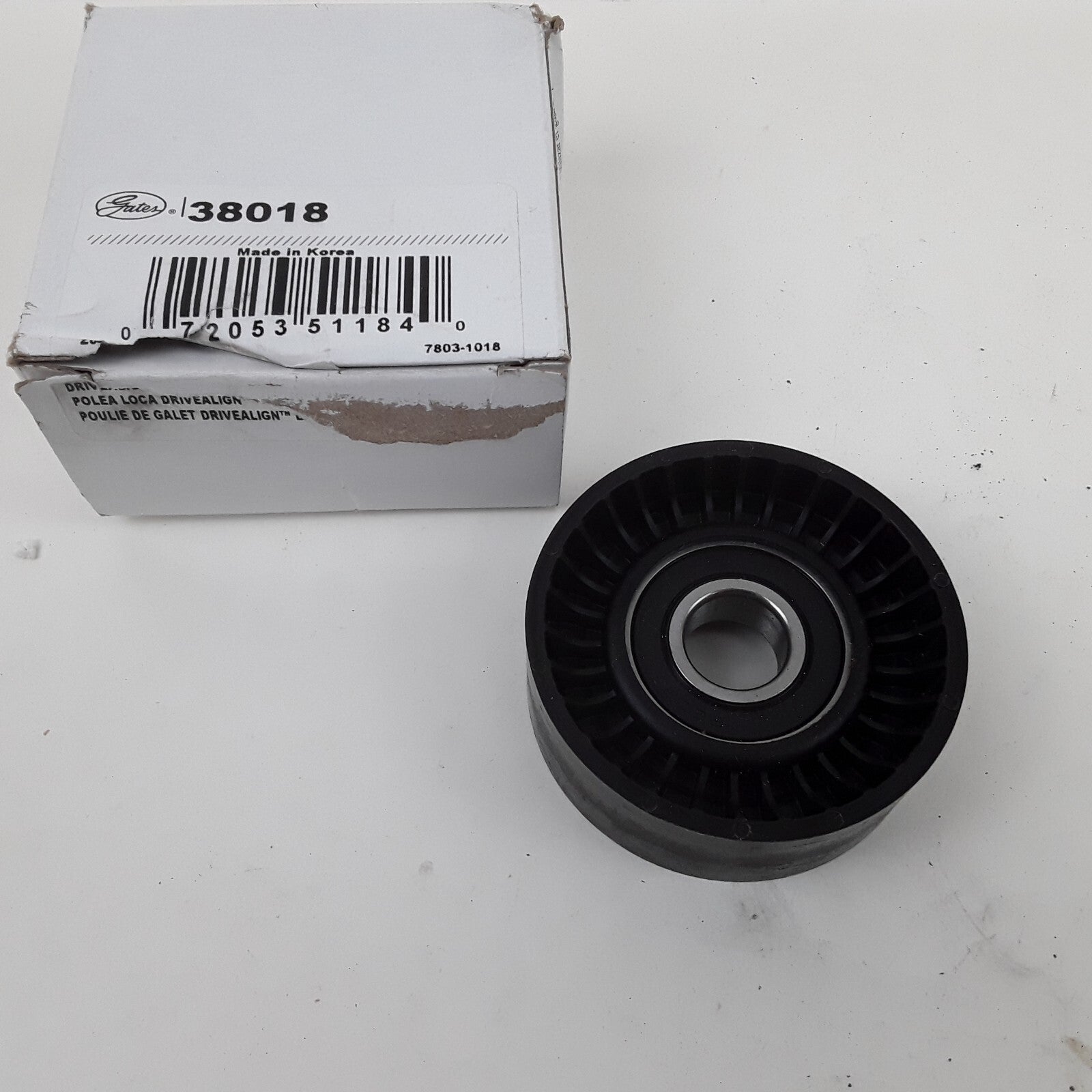 Drive Belt Idler Pulley Fits Kia Ford Hyundai BMW Dodge Audi Jeep Ram 1998-2023