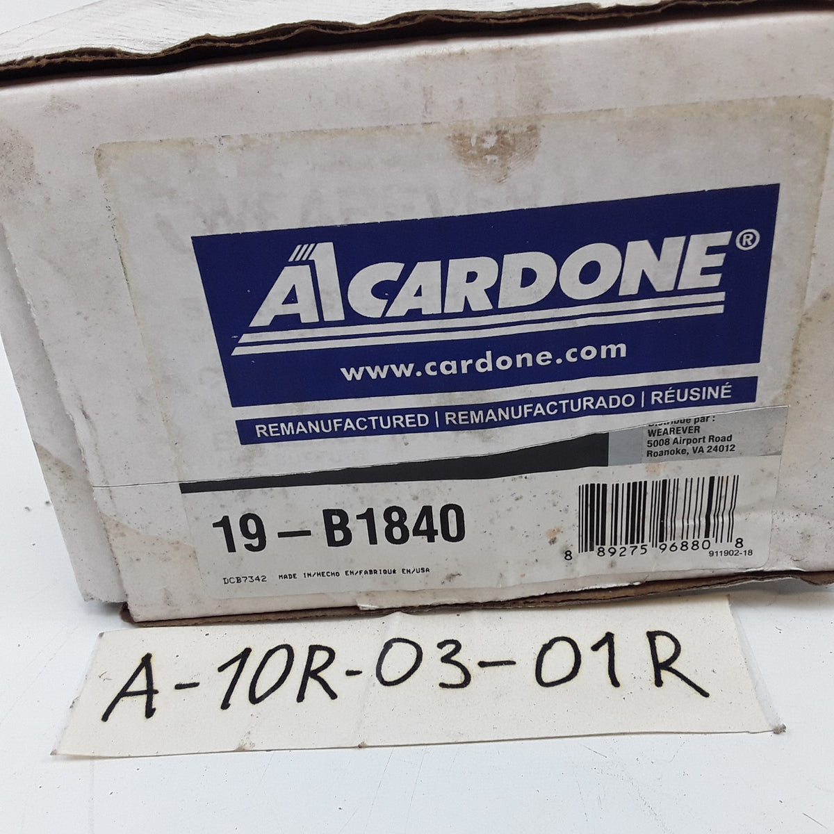 Cardone 19-B1840 Front Right Disc Brake Caliper For BMW 540i 1997 1998 1999 2000