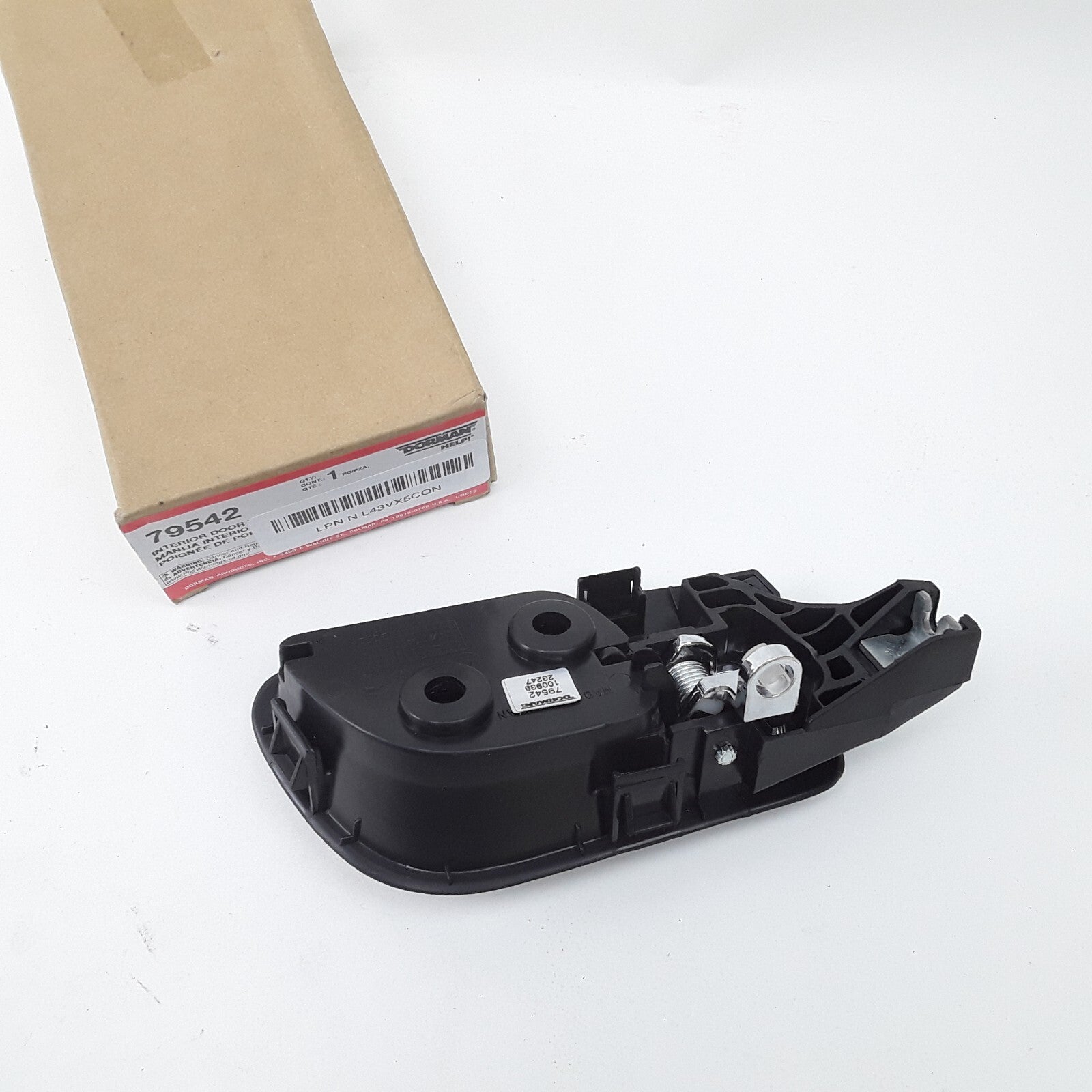 Dorman 79542 Front Left Interior Door Handle Fits Honda Accord (2003-2007)