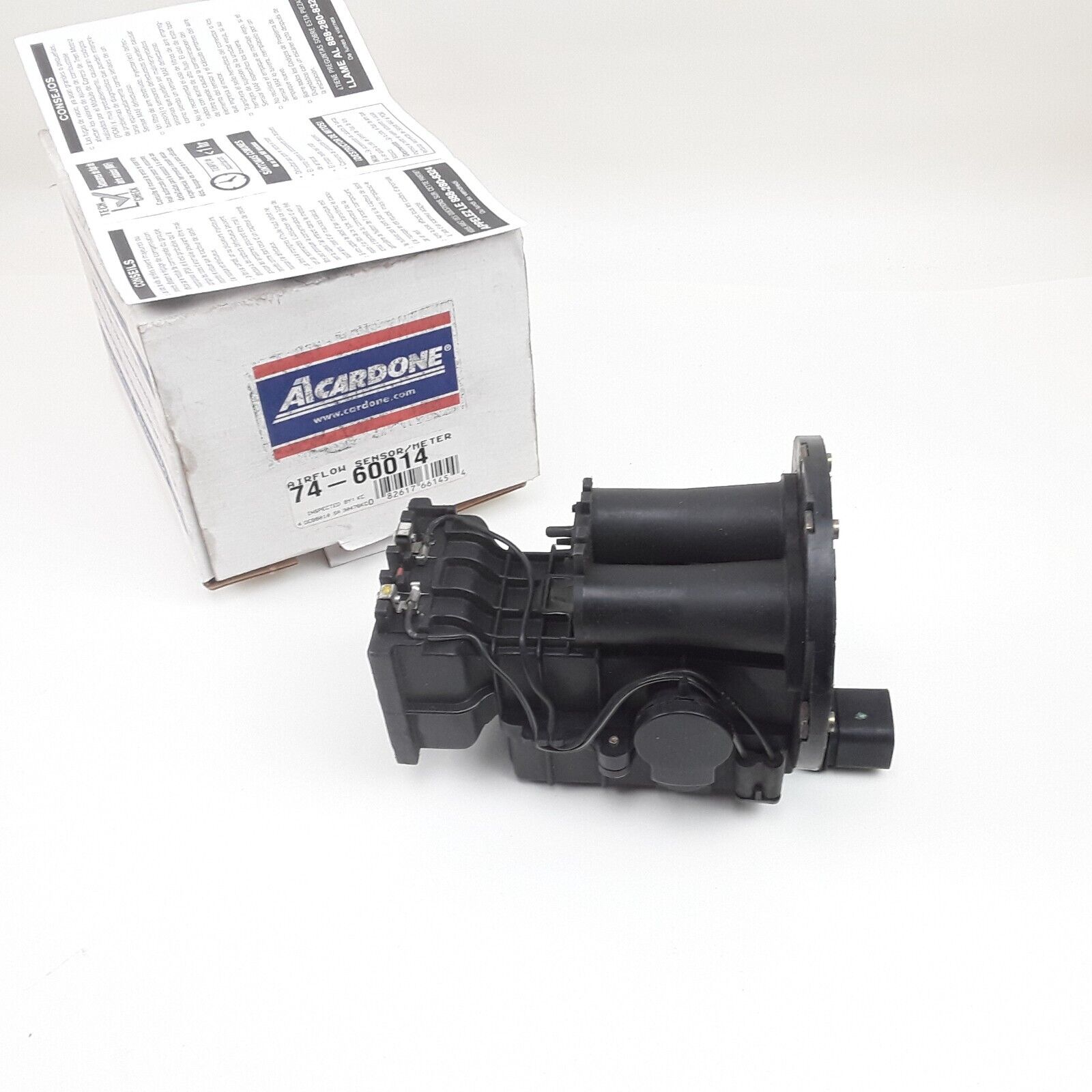 Cardone 74-60014 Mass Air Flow Sensor Black Plastic For Hyundai Dodge 1989-2006