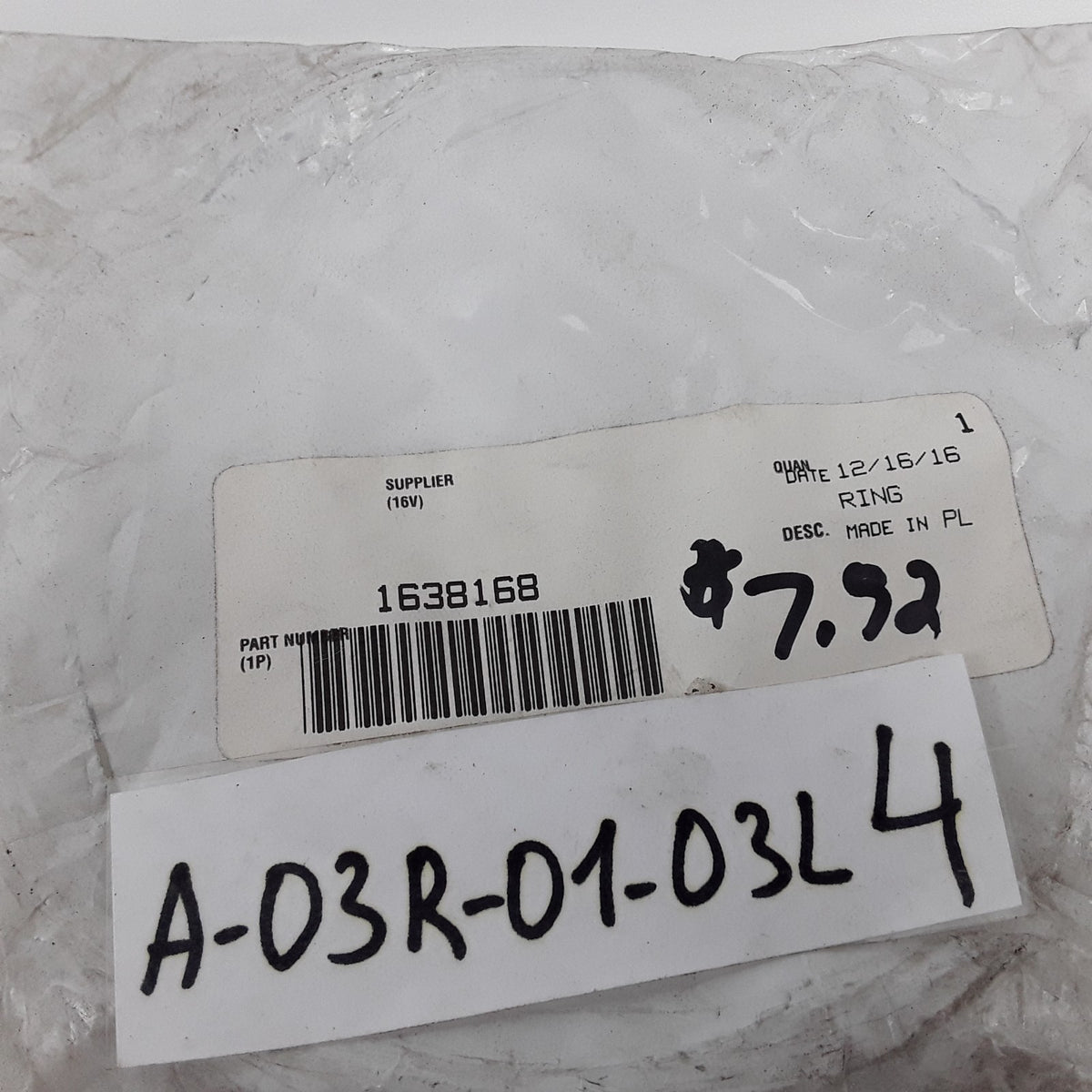 Volvo 1638168 Ring Only Exhaust Clamp Assembly Fits Mack Volvo Trucks