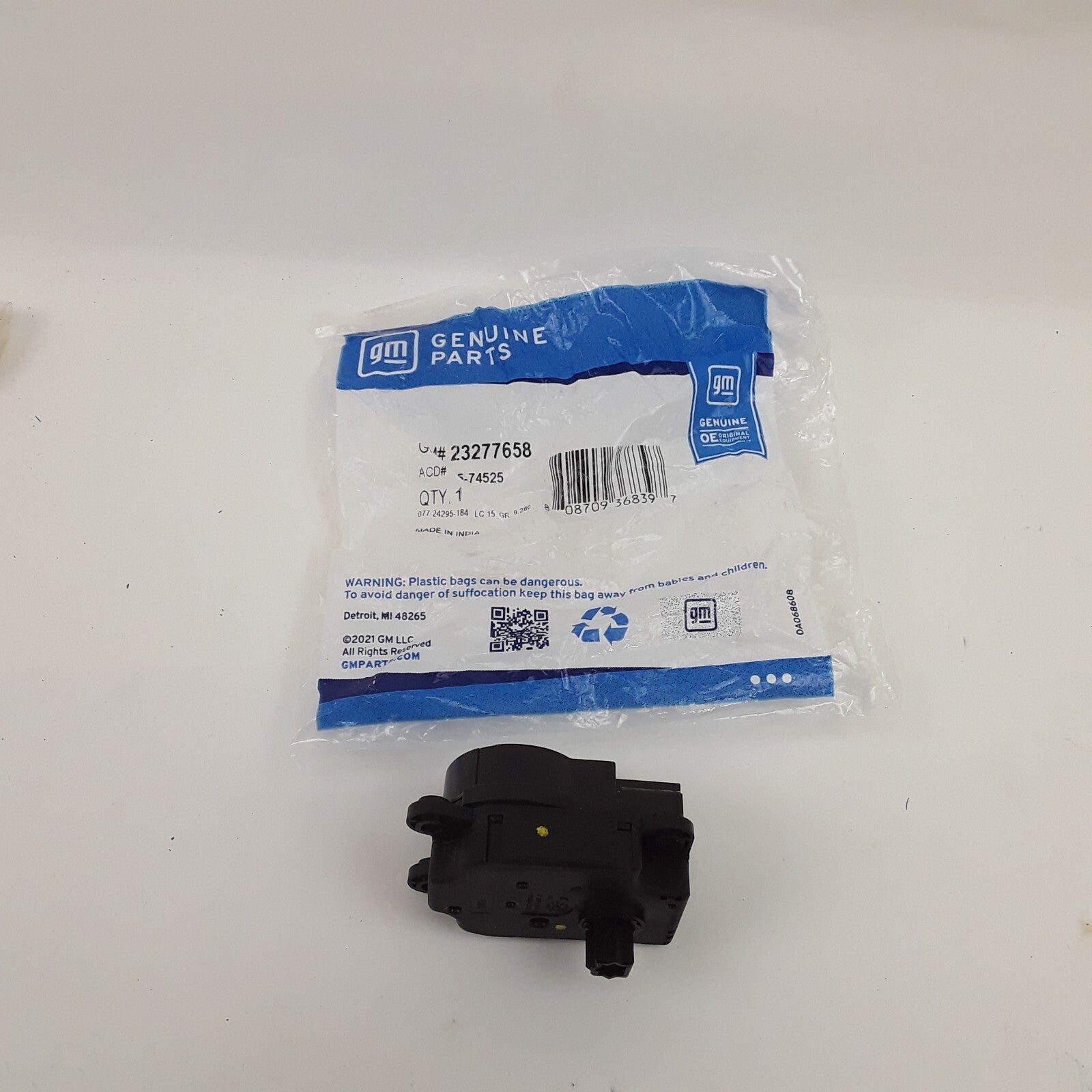 HVAC Air Inlet Door Actuator Fits Chevrolet Colorado GMC Canyon 2015-2019
