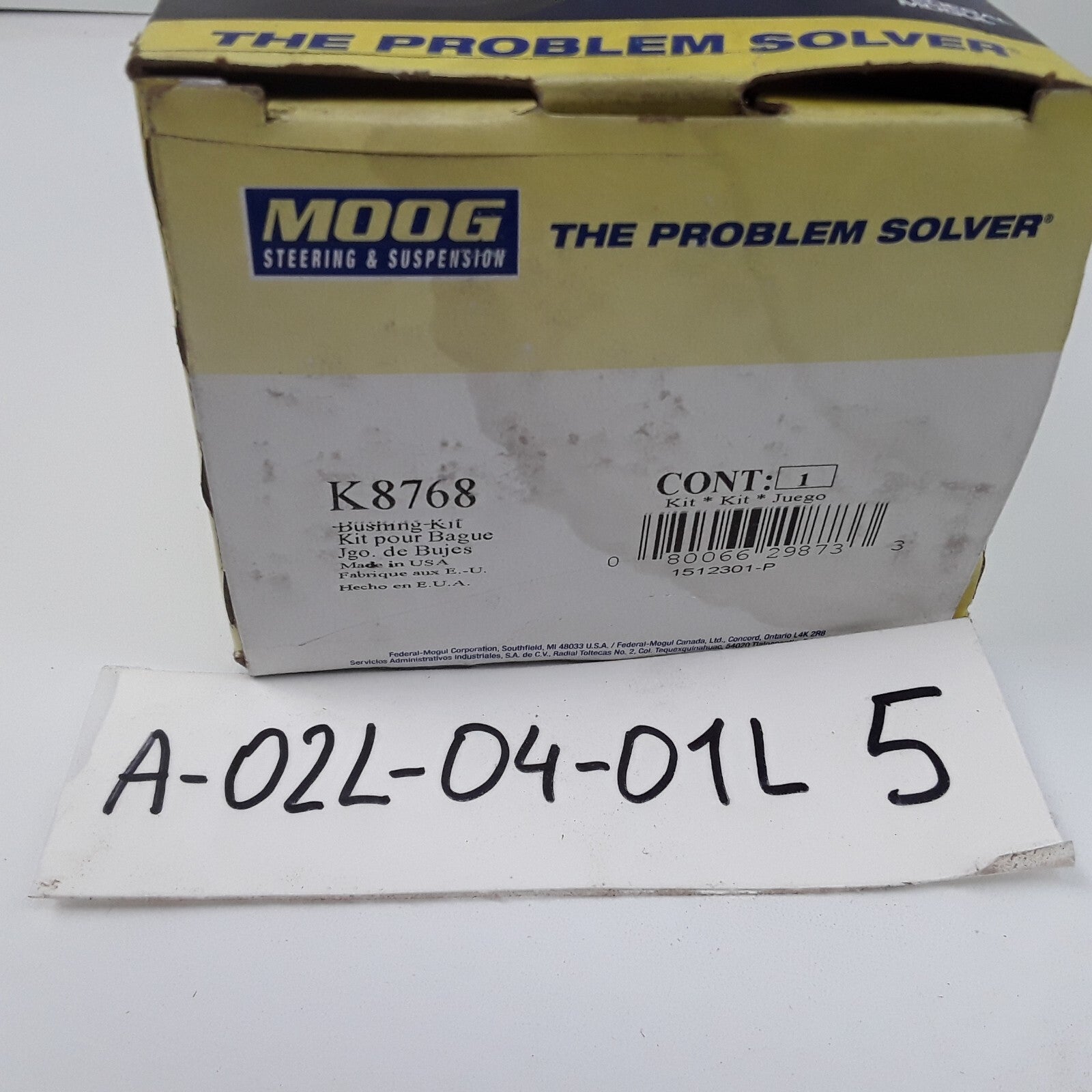 MOOG K8768 Suspension Strut Rod Bushing Kit Fits Ford Windstar (1995 1996-1998)