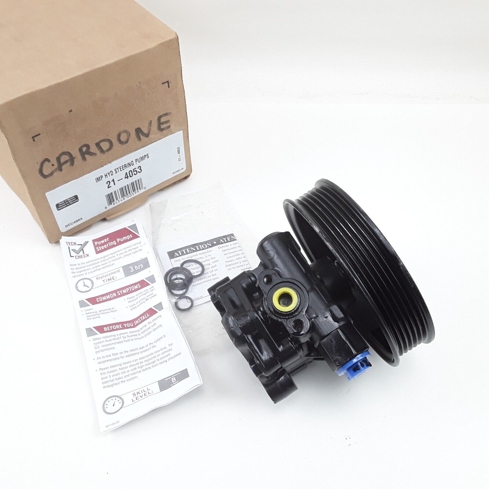 Cardone 21-4053 Power Steering Pump Hydraulic Aluminum O-Ring For Kia 2010-2013