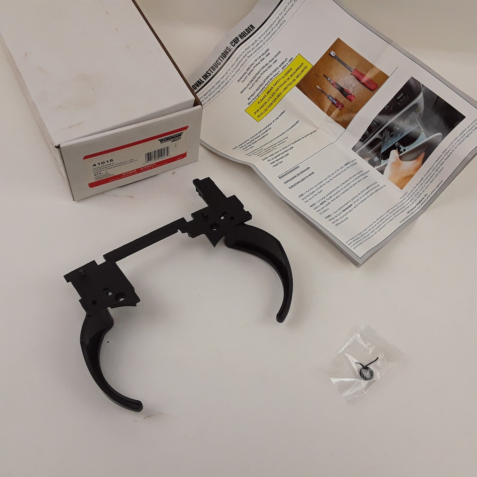 Front Cup Holder Repair Kit Fits Ford F-550 F-250 F-350 F-450 Super Duty 1999-07