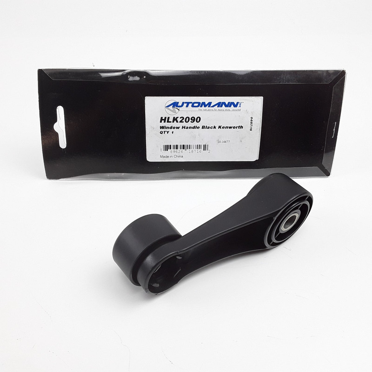 Automann HLK2090 Window Handle Black For Kenworth t600a ,t300 2005 2006 2007