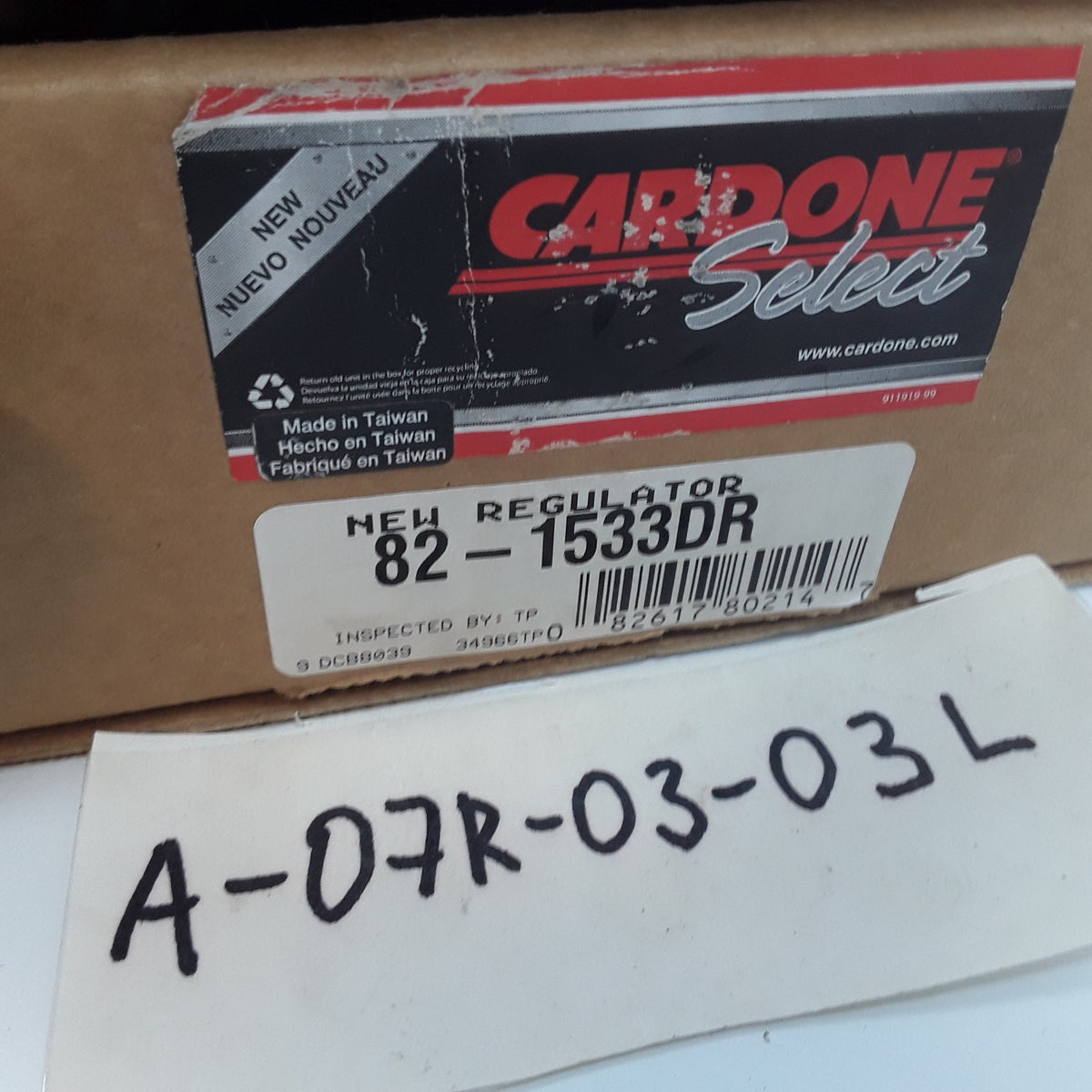 Cardone 82-1533DR Window Motor & Regulator Fits Honda CR-V (1997 1998 1999-2001)