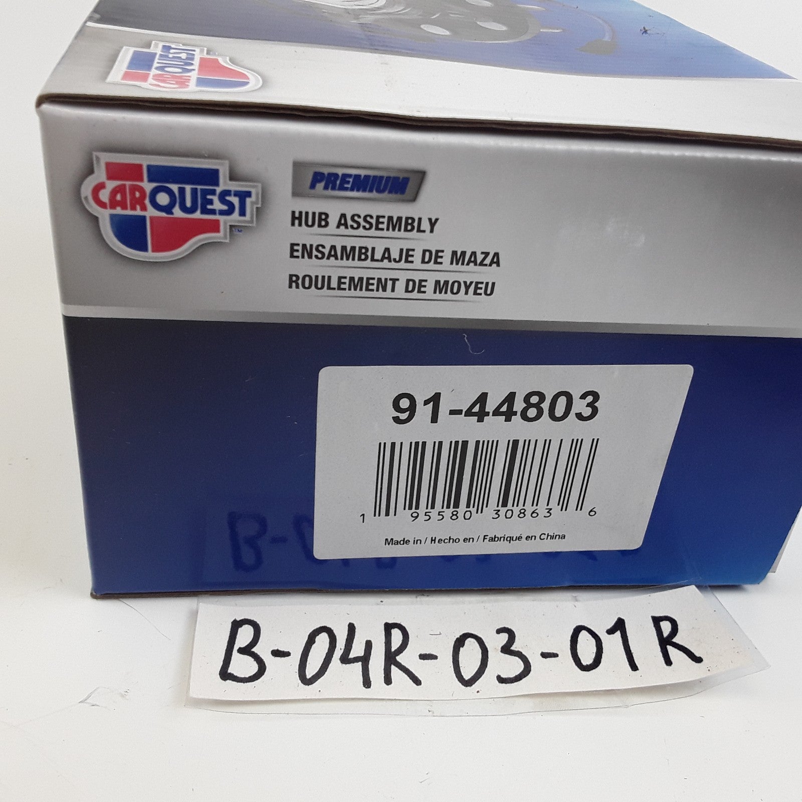Carquest 91-44803 Front Wheel Bearing & Hub Assembly Fits Ford Mustang 1994-2004