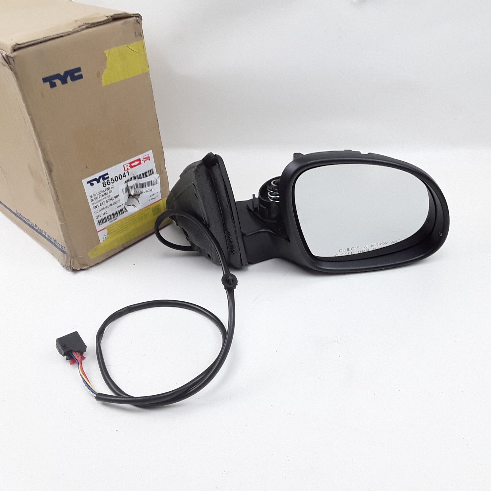 TYC 8650041 Right Door Mirror Fits Volkswagen Tiguan Limited & Tiguan 2009-2018