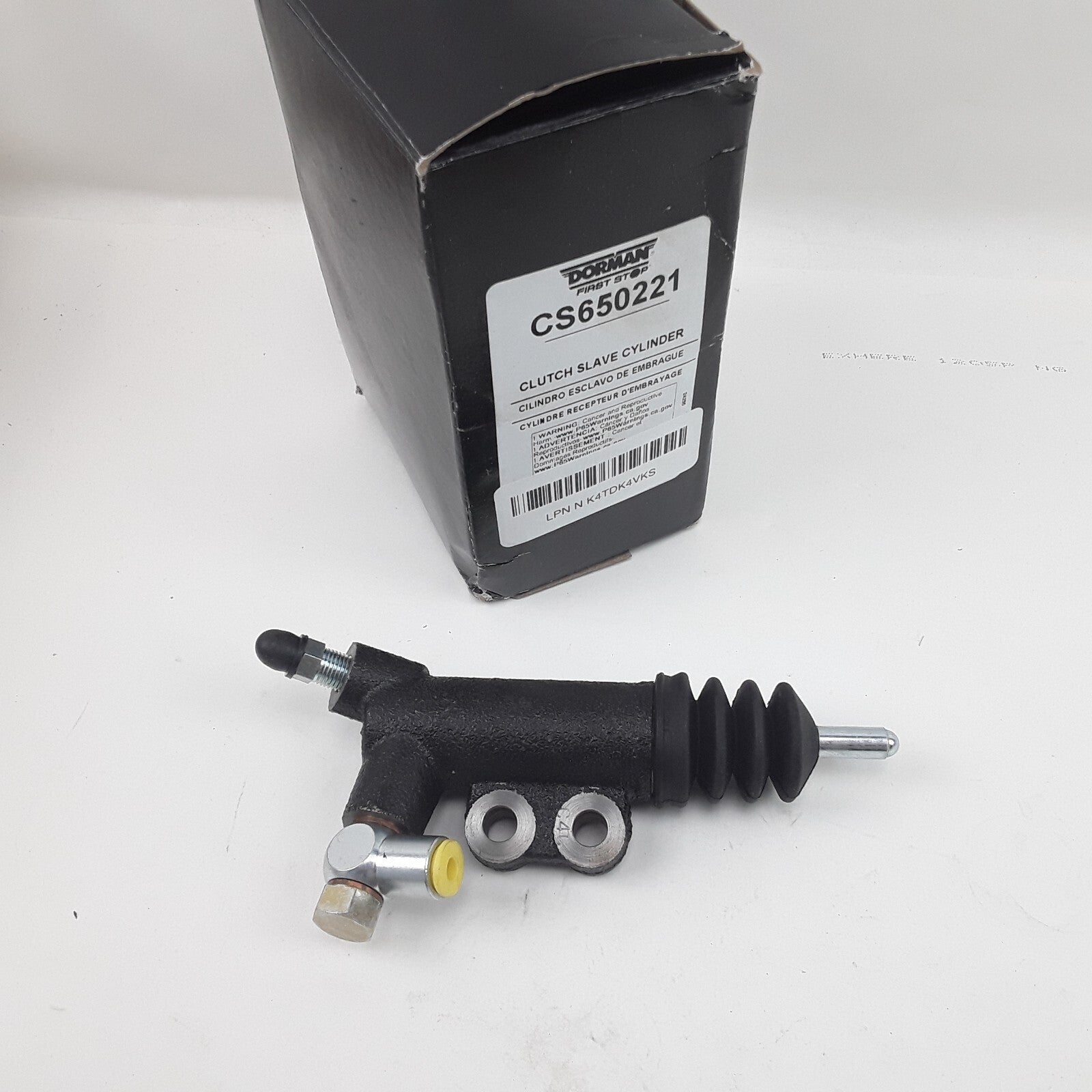 Dorman CS650221 Clutch Slave Cylinder Black Fits Kia Soul 2010 2011 2012 2013