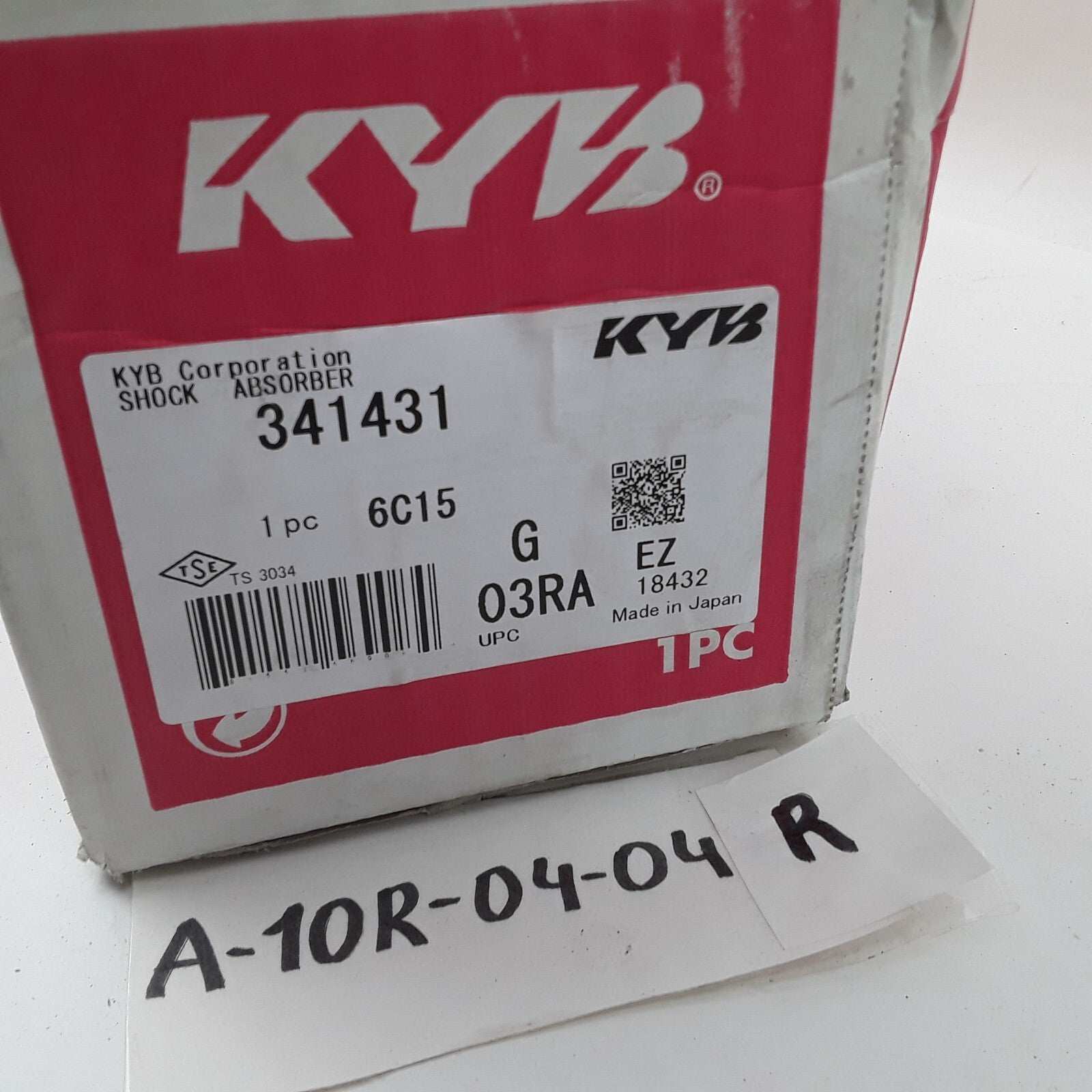 KYB 341431 Front Left Shocks Suspension Strut Assembly Fits Acura TL 1996-1998