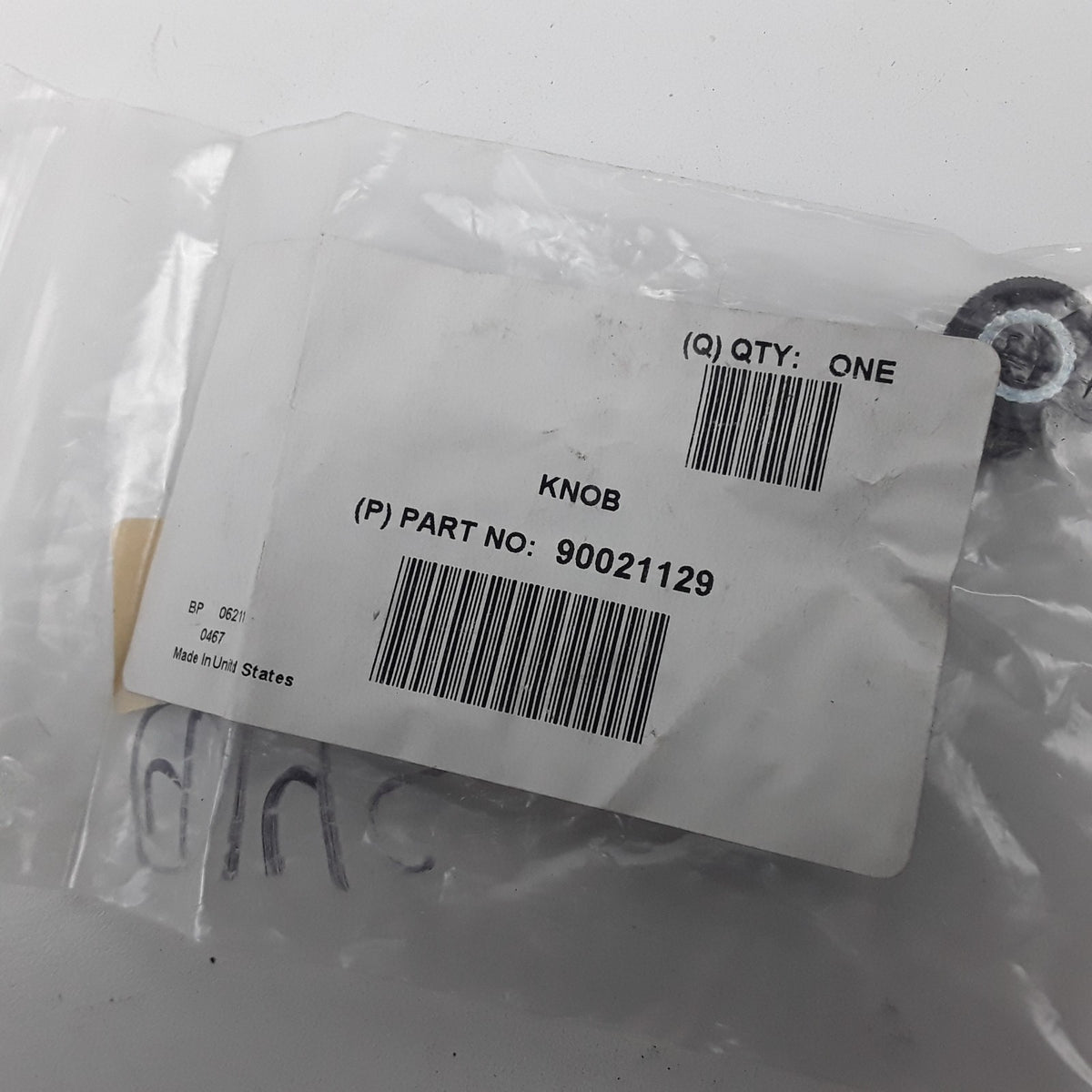 Cargotec Heater Control Switch Knob 90021129 For Ottawa Yard Mule