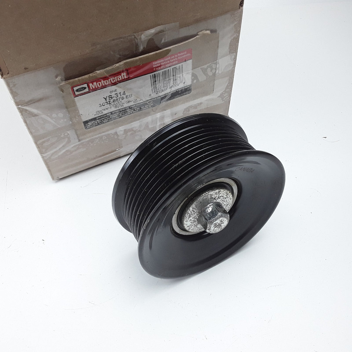 Motorcraft YS-314 Kittension Belt Idler Pulley for Ford E-Series 2003-2019