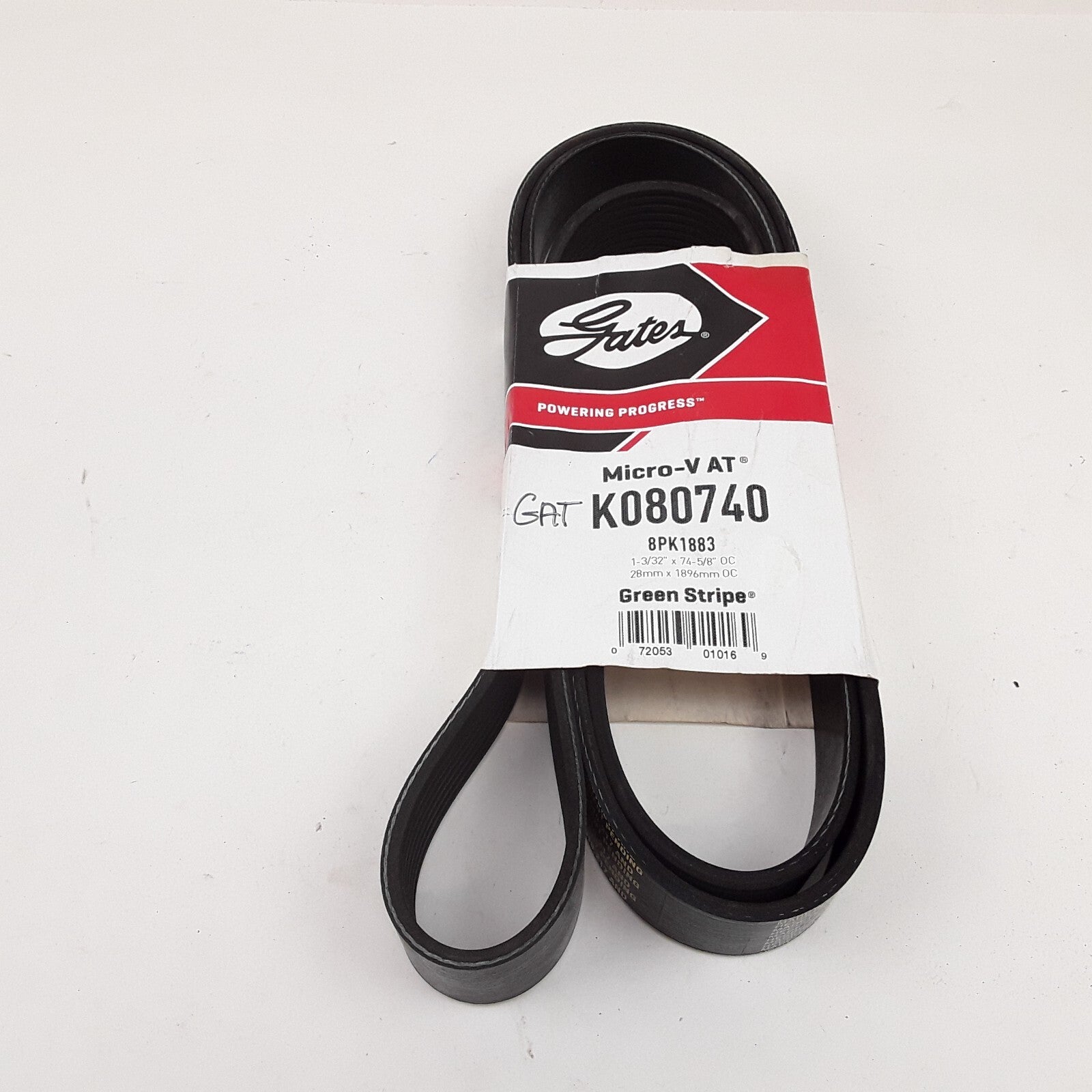 Micro-V Serpentine Drive Belt Fit Freightliner FL80 04-05 Blue Bird TC2000 02-04