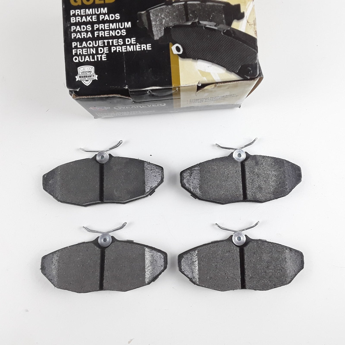 Rear Disc Brake Pad Set Fits Jaguar S-Type Vanden Plas XJ8 (2003 2004 2005)