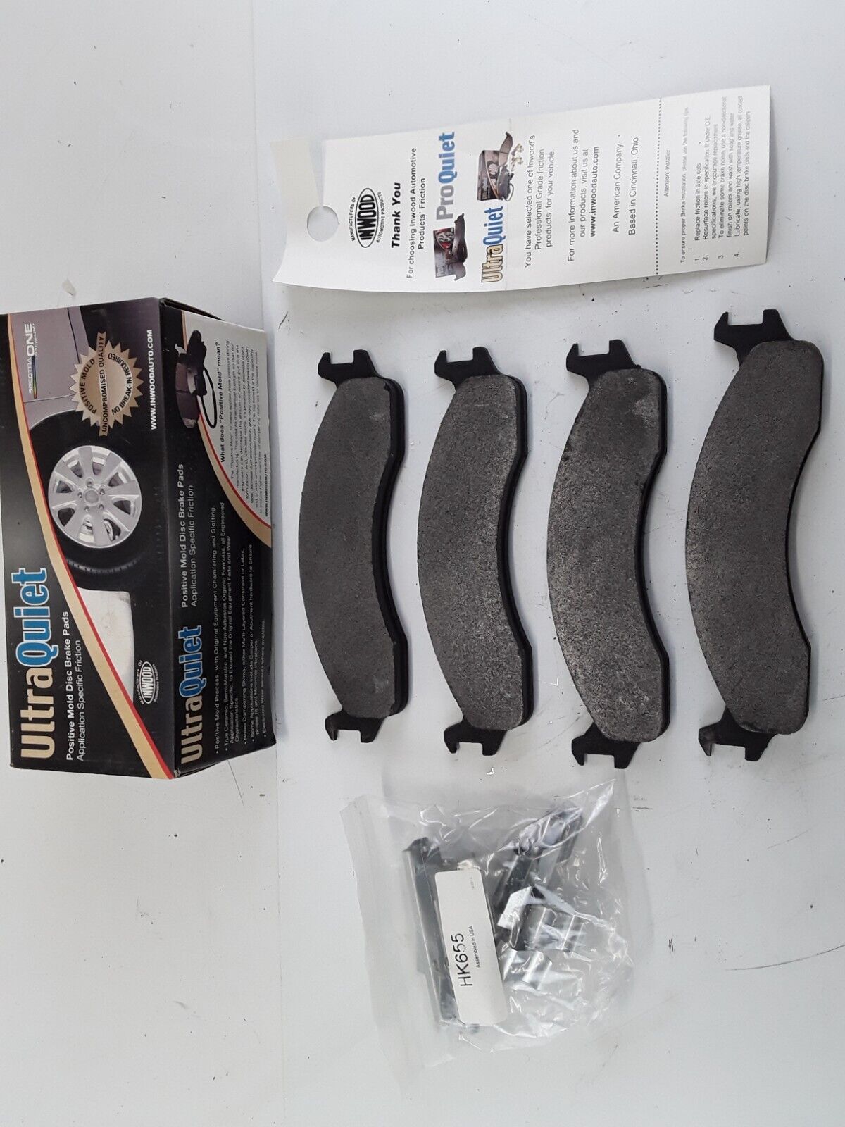 Front Disc Brake Pad Set For Dodge Ram 2500 3500 Van 1998 1999 2000 2001 2002 03 - HotCarParts