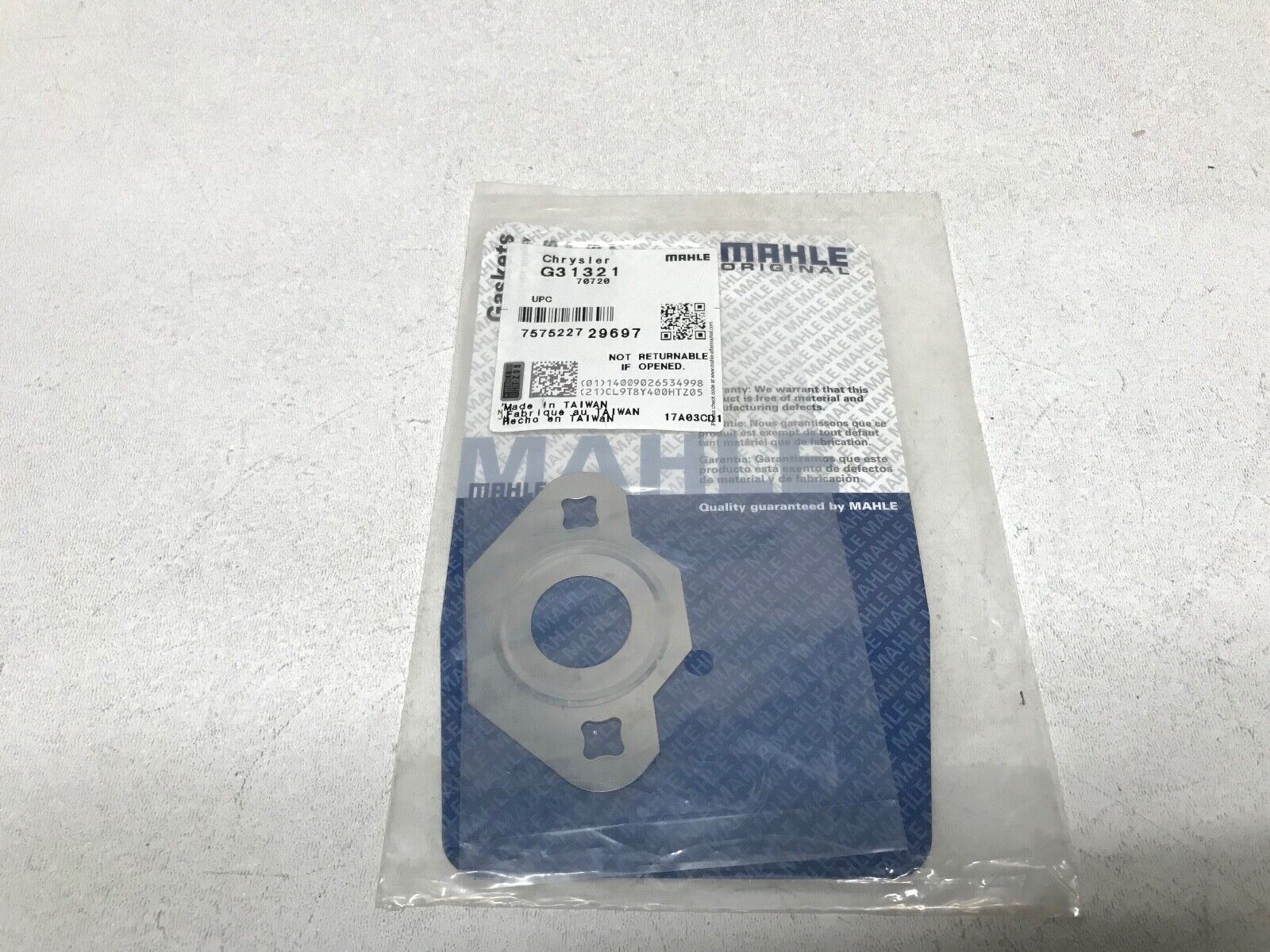 EGR Valve Gasket Mahle G31321 for Chrysler, Dodge, Eagle, Mitsubishi, Plymouth - HotCarParts