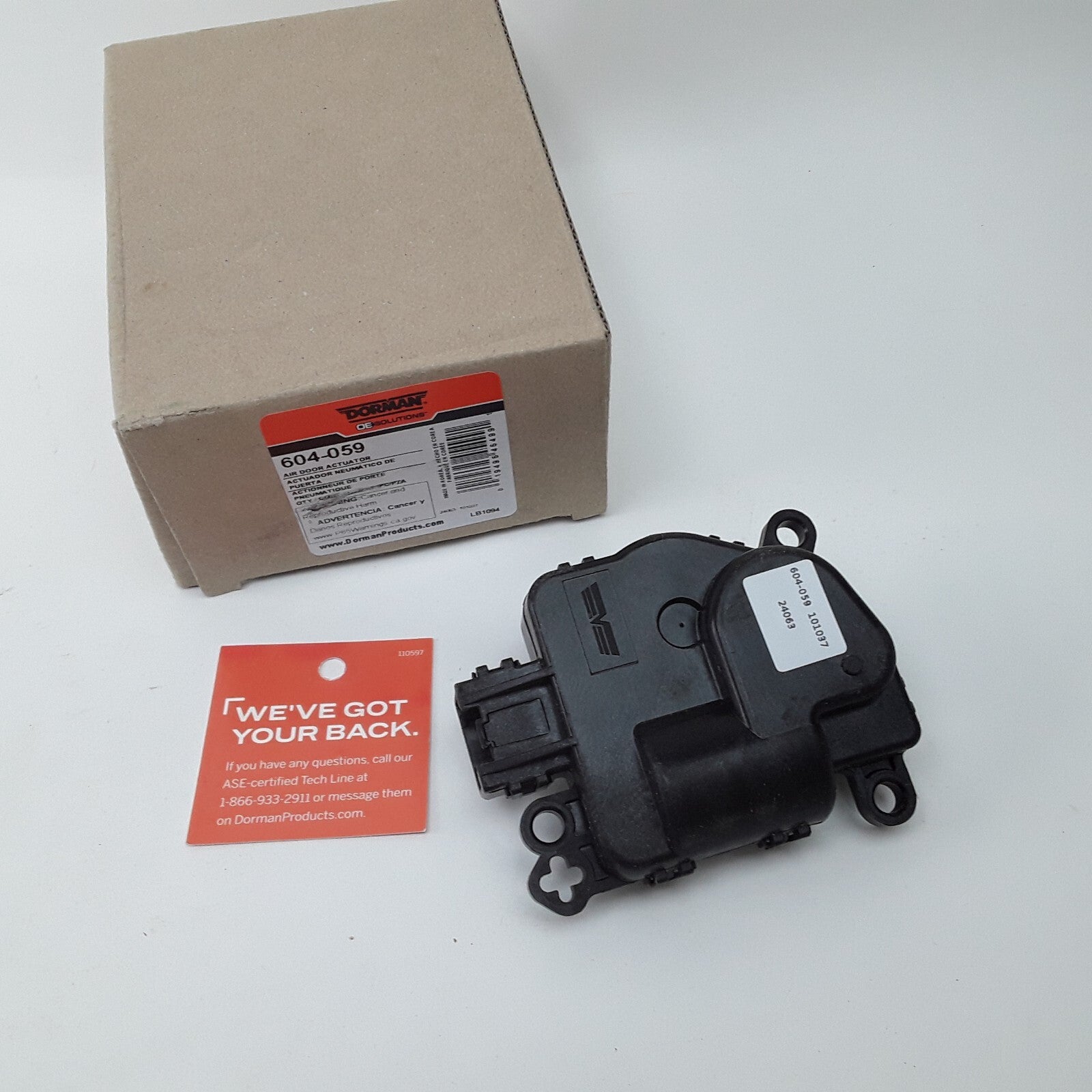 Dorman 604-059 Air Door Actuator For Jeep Grand Cherokee Dodge Durango 2014-2018