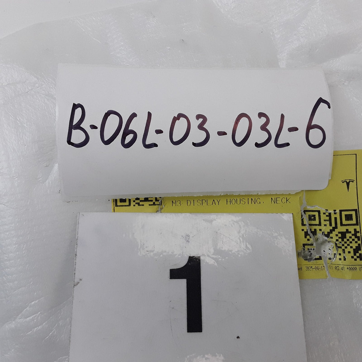 1101136-00-F Display Housing Neck For Tesla Model 3 Y 2017-2025 Genuine OEM New