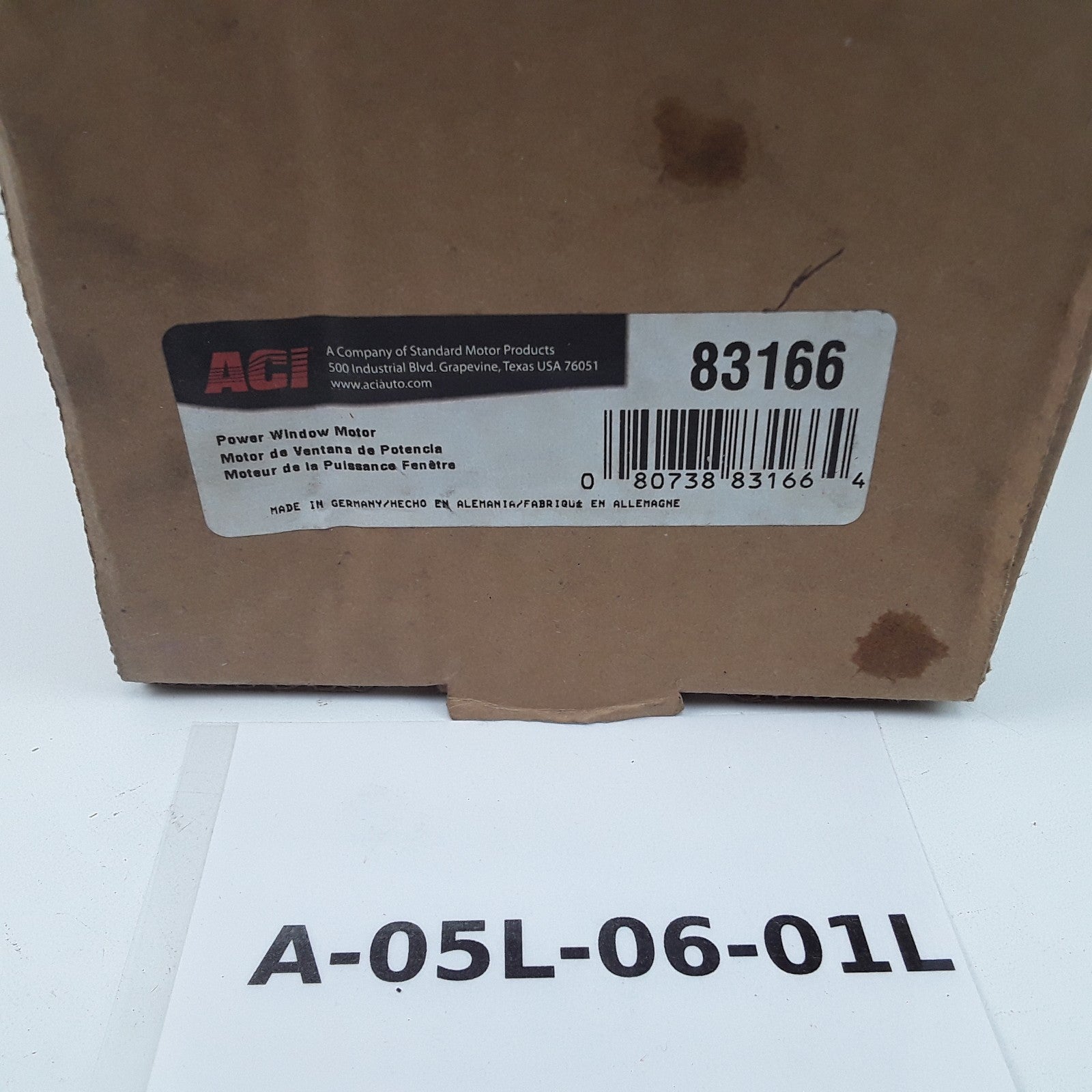 ACI 83166 Front Left Power Window Motor Fits Lincoln Navigator (2003 2004-2006)