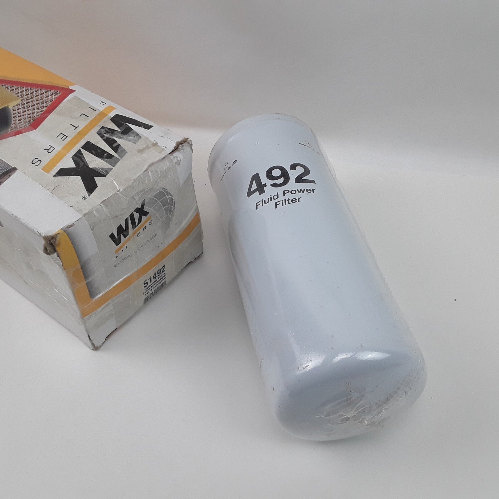 Wix 51492 492 Spin-On Hydraulic Filter Construct Heavy Duty High Performance