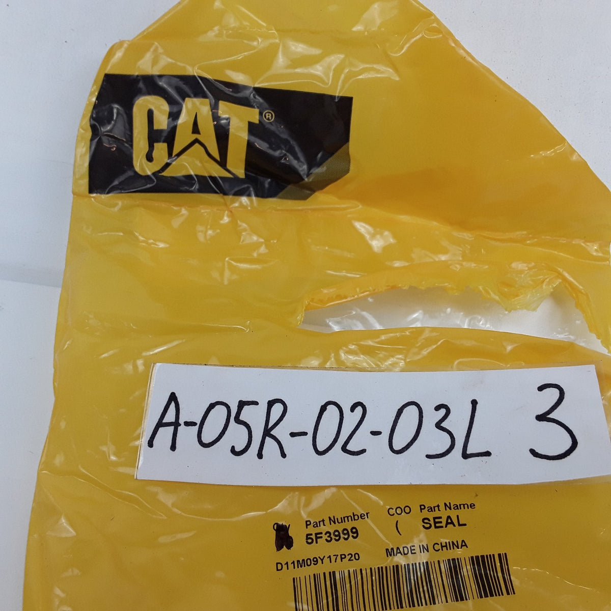 OEM Cat Caterpillar 5F-3999 O-Ring Seal Fits Mitsubishi Caterpillar Forklifts