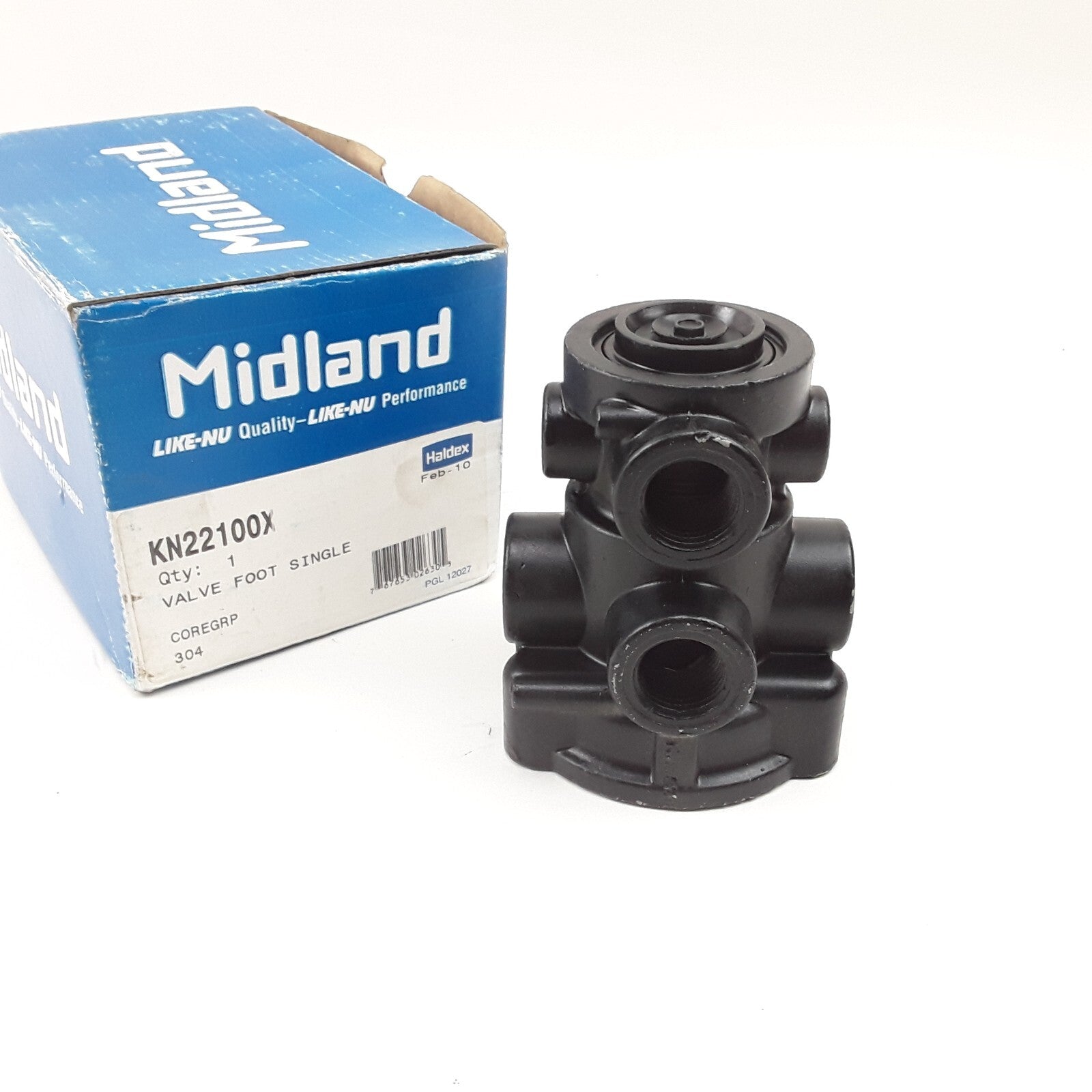 Haldex KN22100X Brake Pedal Assembly Single Circuit Foot Valve Operated Service