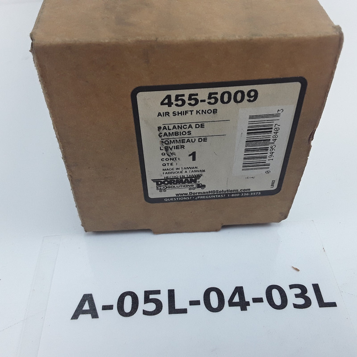 Dorman 455-5009 Air Shift Knob Assembly Fits Volvo Navistar Mack Trucks