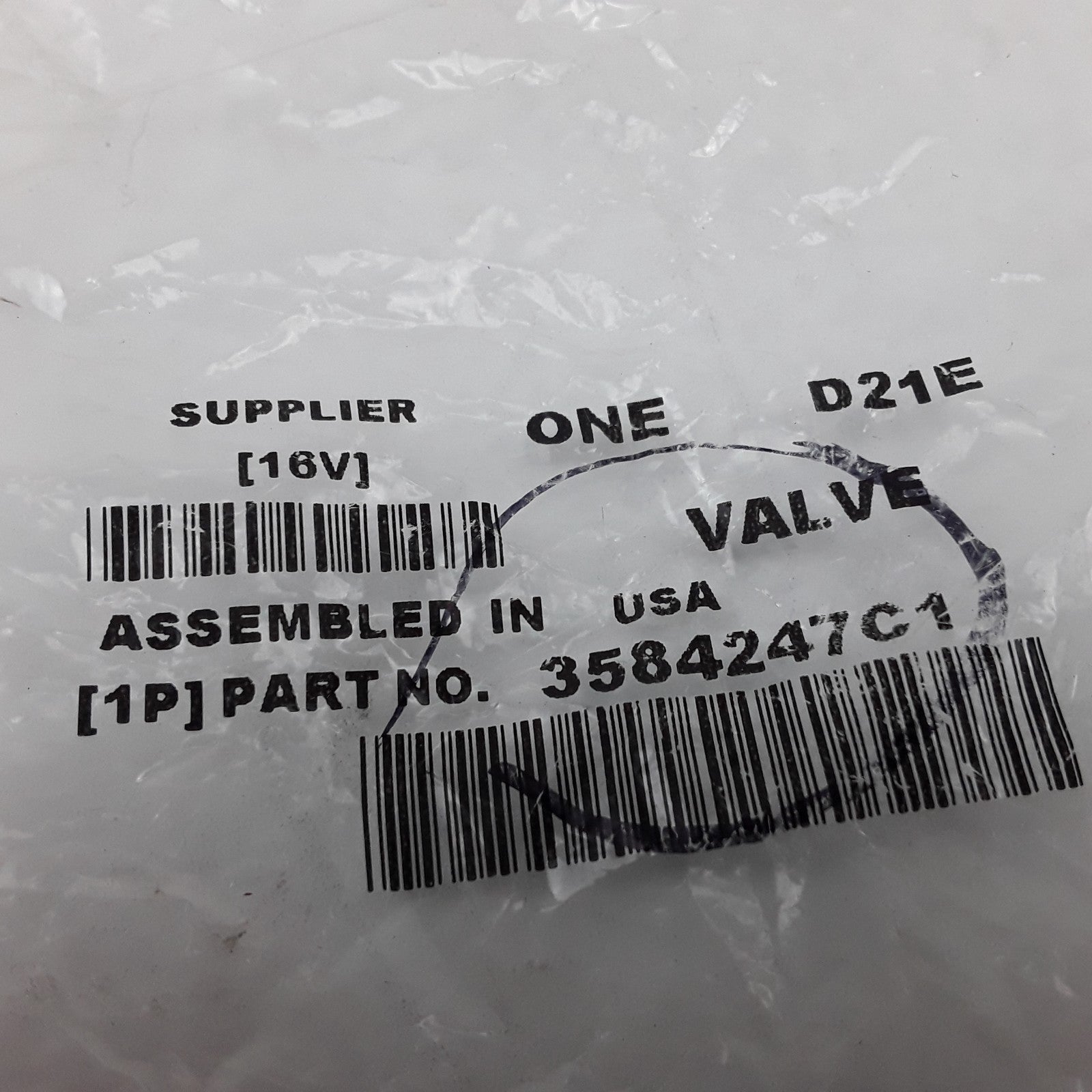OEM International 3584247C1 Air Brake Control Valve Assembly For Navistar Trucks