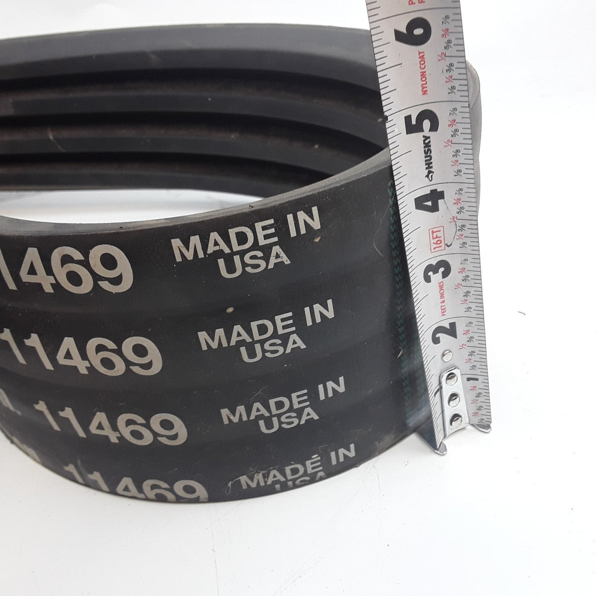 Peterson 11469 Industrial Transmission V-Belt 4-Band Heavy Duty Made in USA