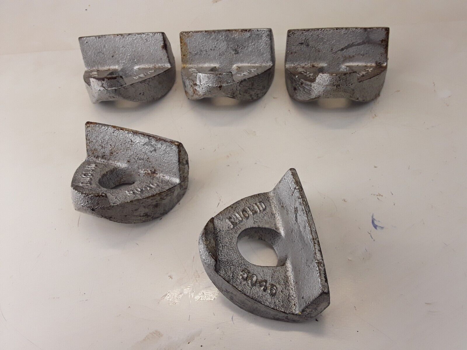 5PCS Rim Clamp For 3/4 Wheel Studs Euclid 5046 p/n 203.2053 WA15-5026 13-4050 - HotCarParts