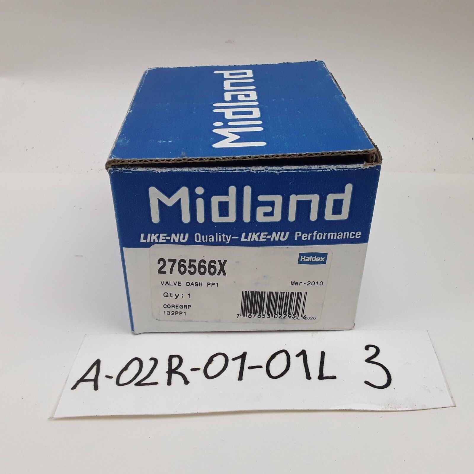 Haldex 276566X Push-Pull Hand Control Valve 1/8" Delivery Port Heavy Duty
