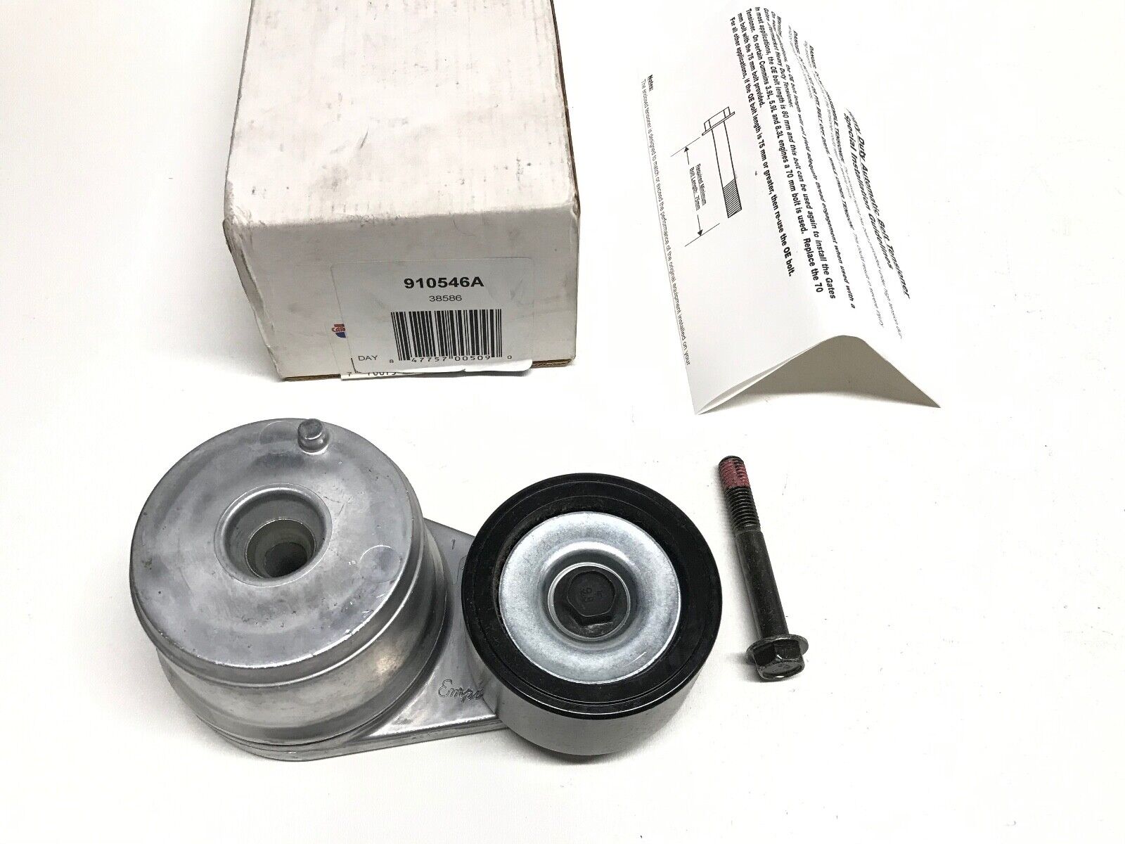 CARQUEST 910546A - Accessory Drive Belt Tensioner Assembly 38586 FAST SHIPPING - HotCarParts