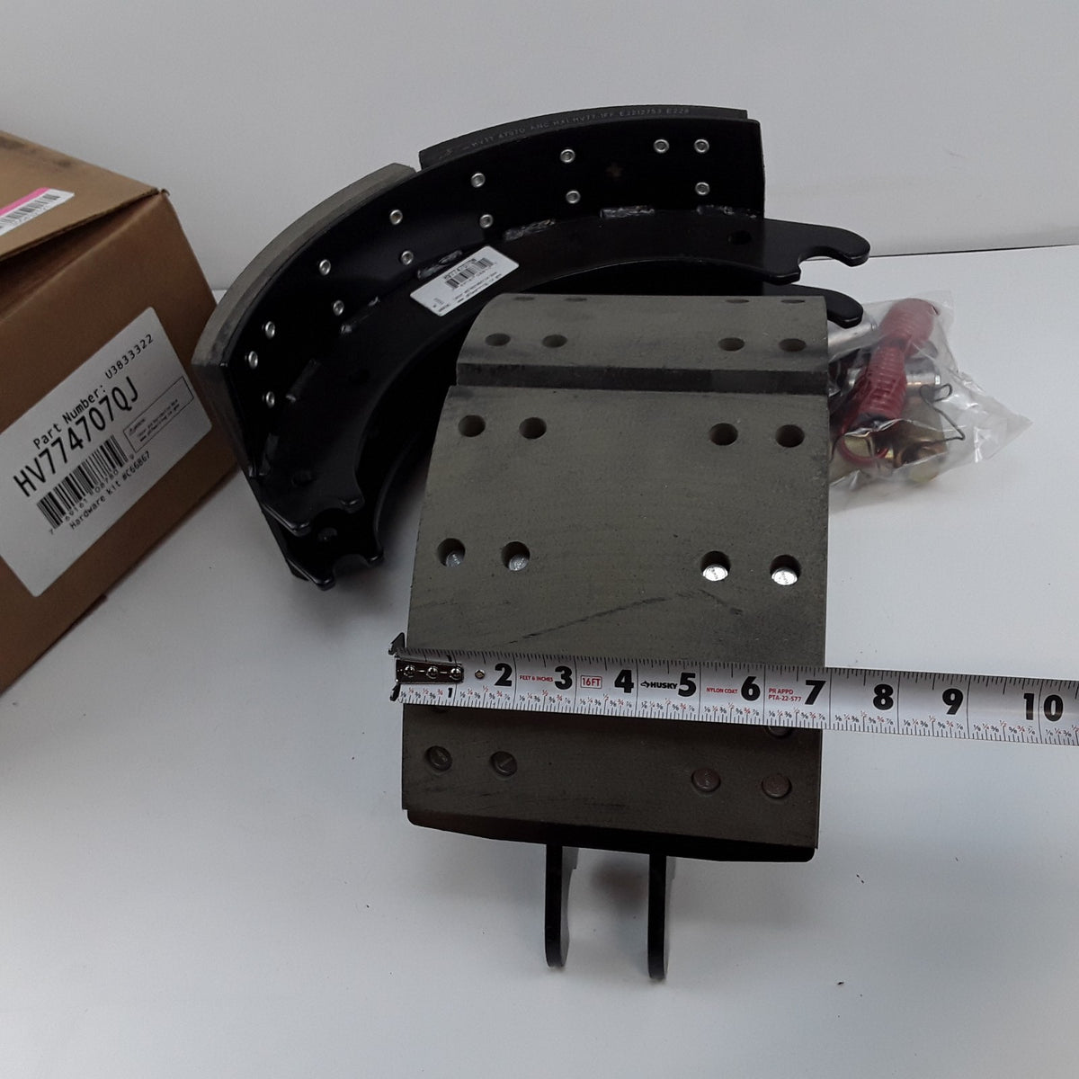 Haldex HV774707QJ Drum Brake Shoe and Hardware Kit For 16-1/2" Meritor Q Plus